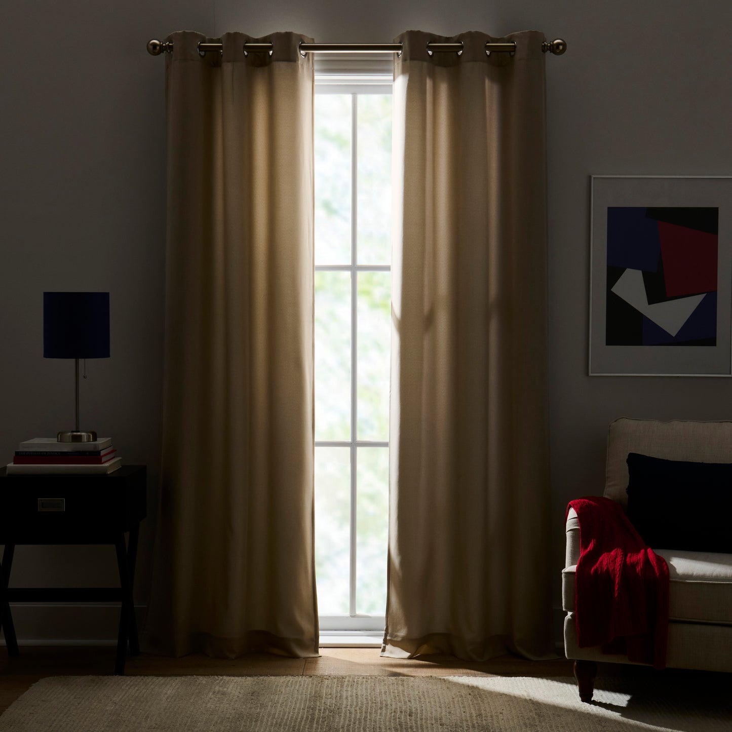 Tommy Hilfiger Jacob Curtain Panel Pair
