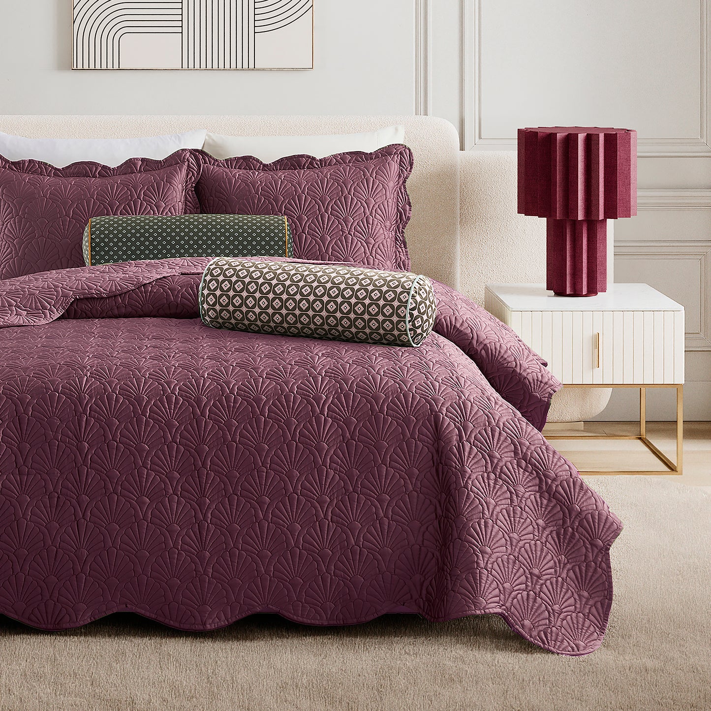 Ted Baker Deco Shells Quilt Set