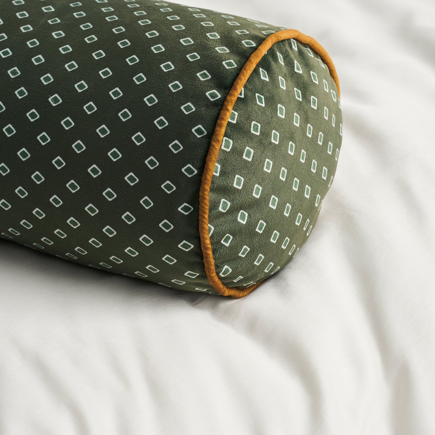 Ted Baker Diamond Printed Bolster Pillow