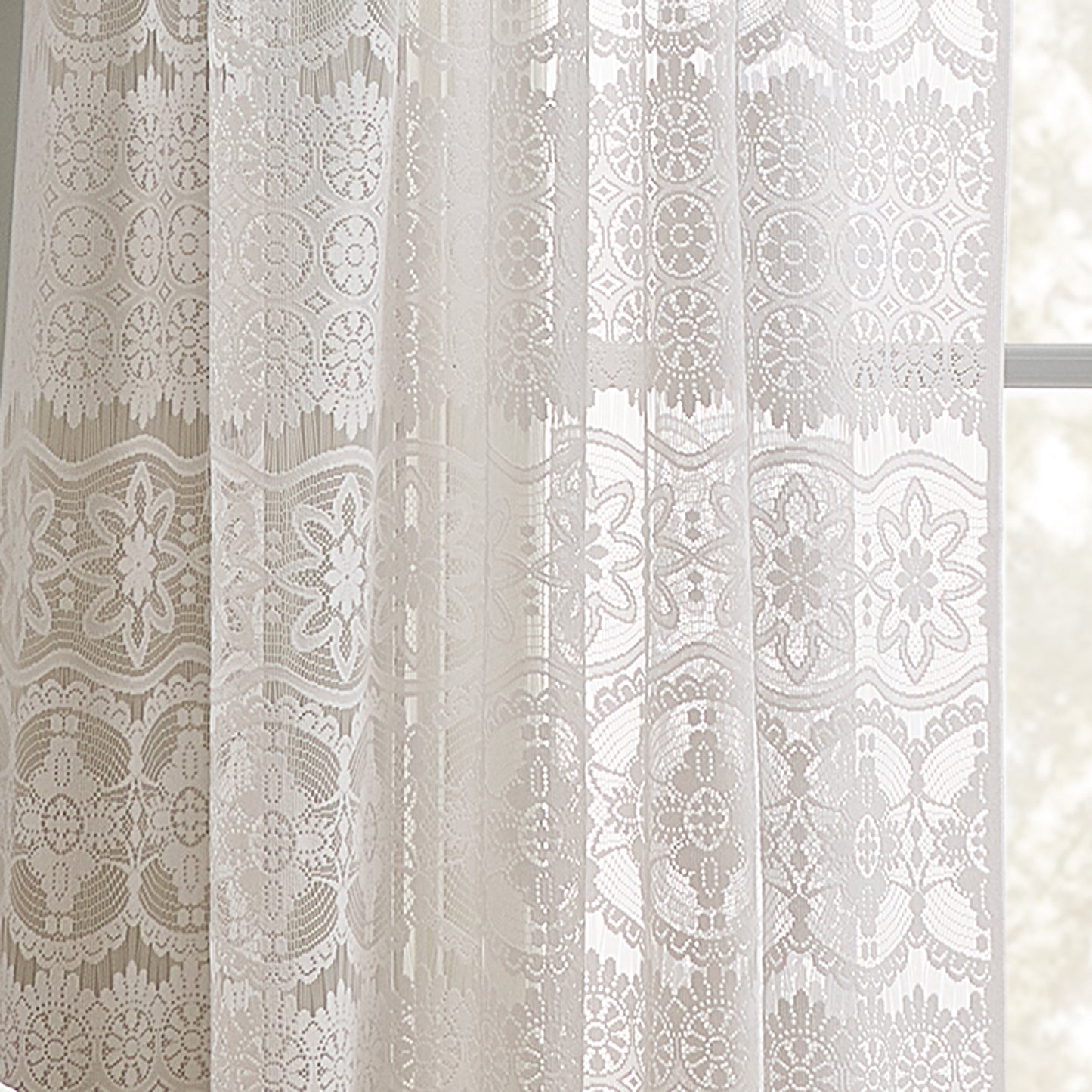 Curtainworks Boho Lace Curtain Panel