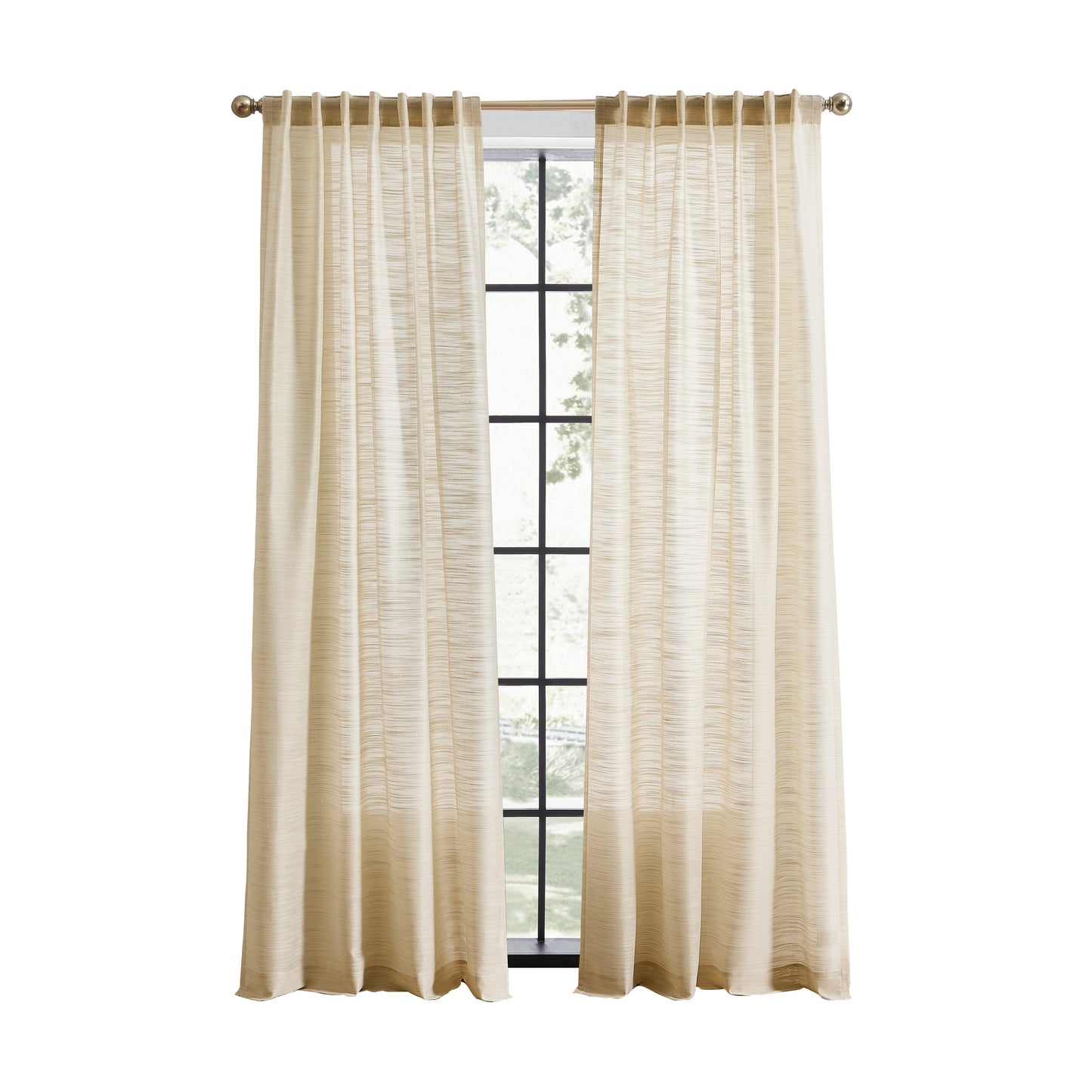 DKNY Salon Curtain Panel Set