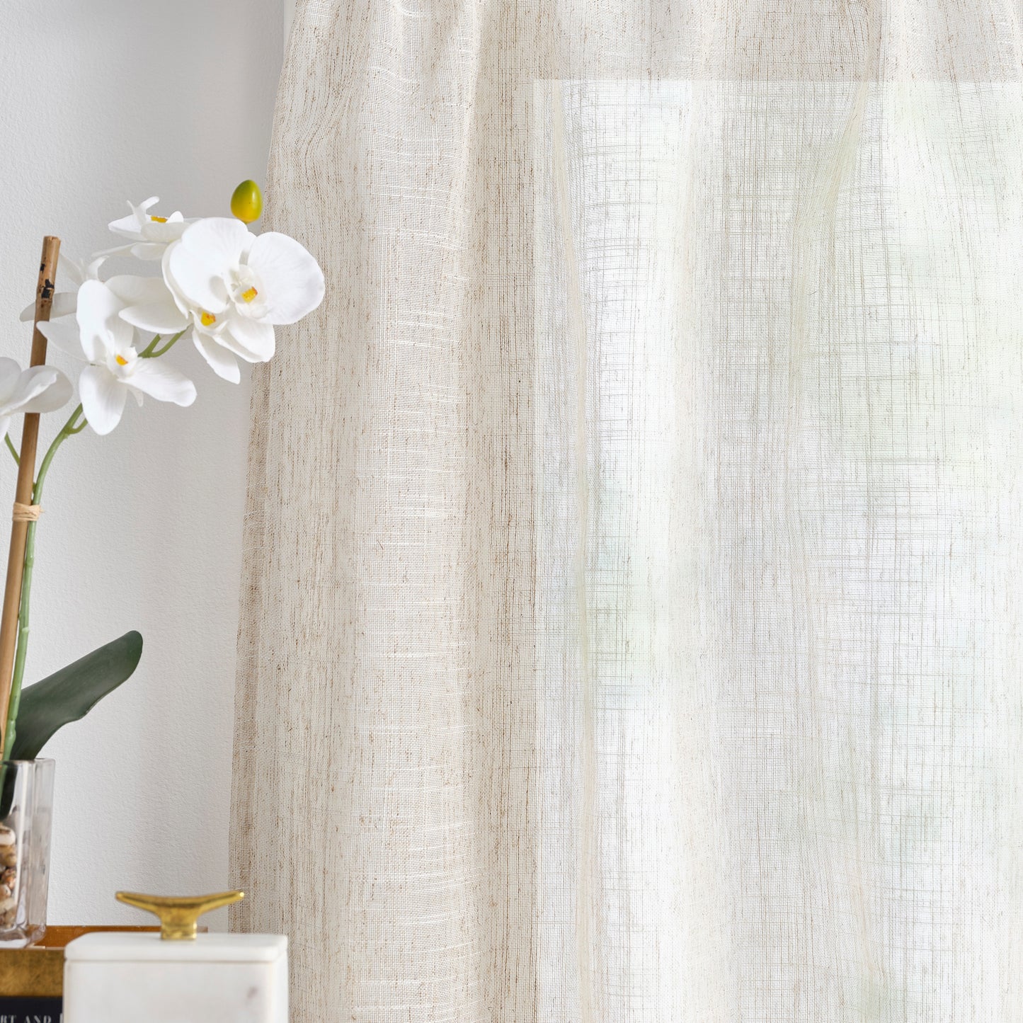 DKNY Classic Linen Grommet Curtains