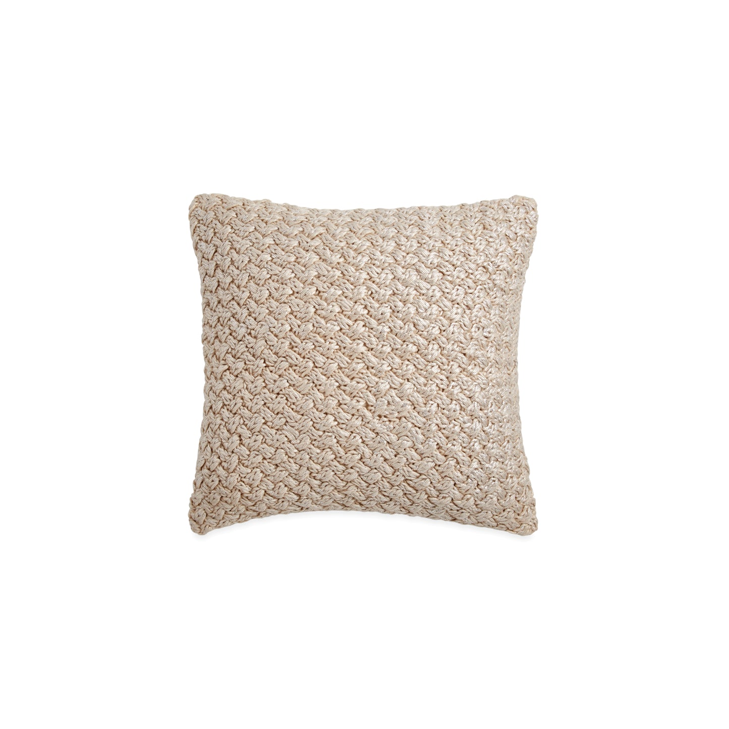 Michael Aram Metallic Knit Decorative Pillow