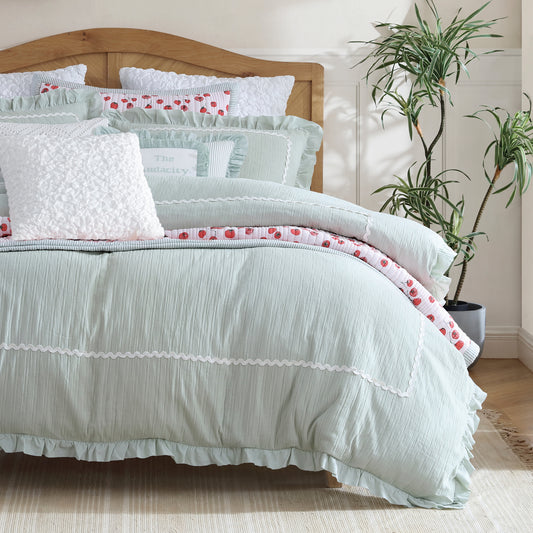 Peri Home Rene Ruffle Duvet Set