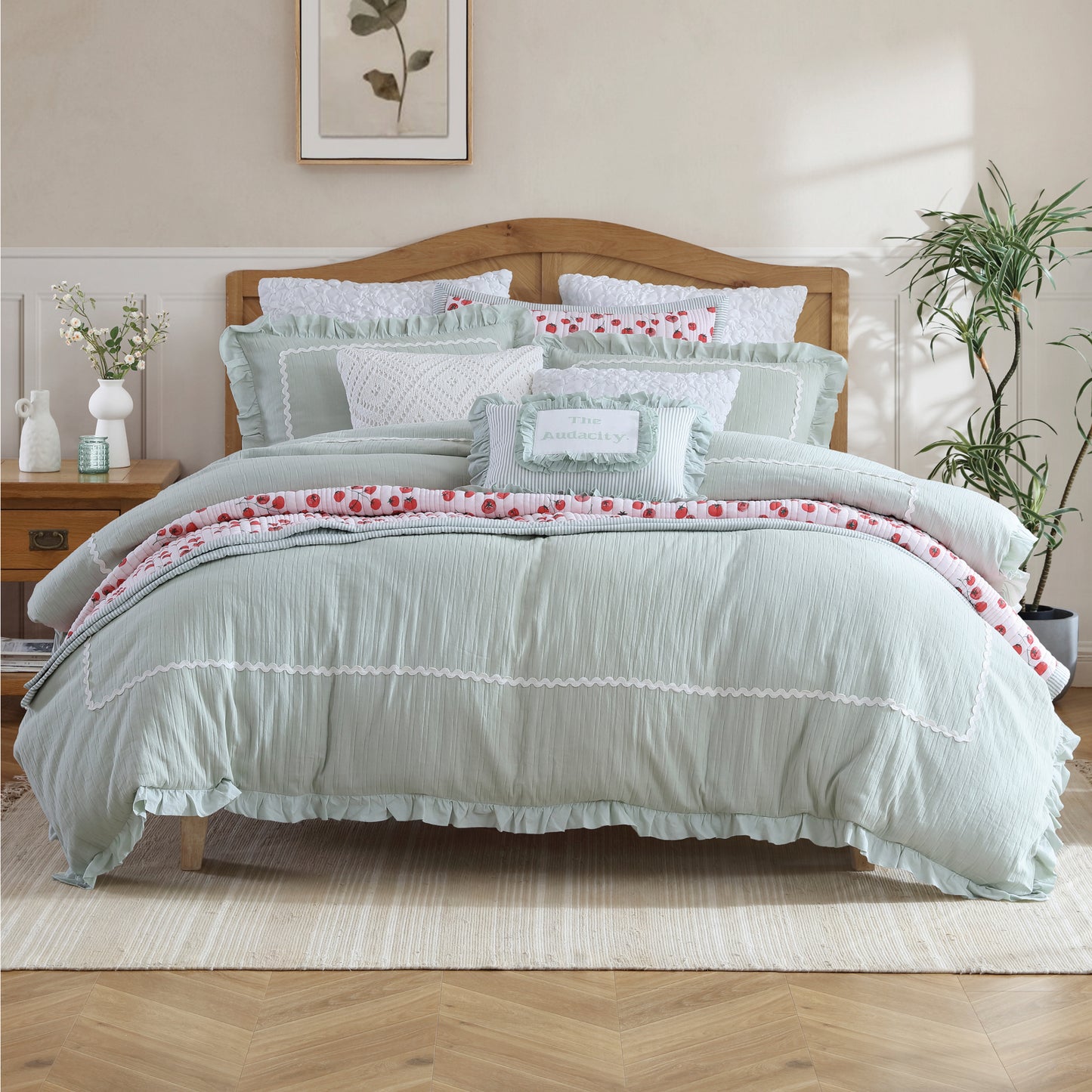 Peri Home Rene Ruffle Duvet Set