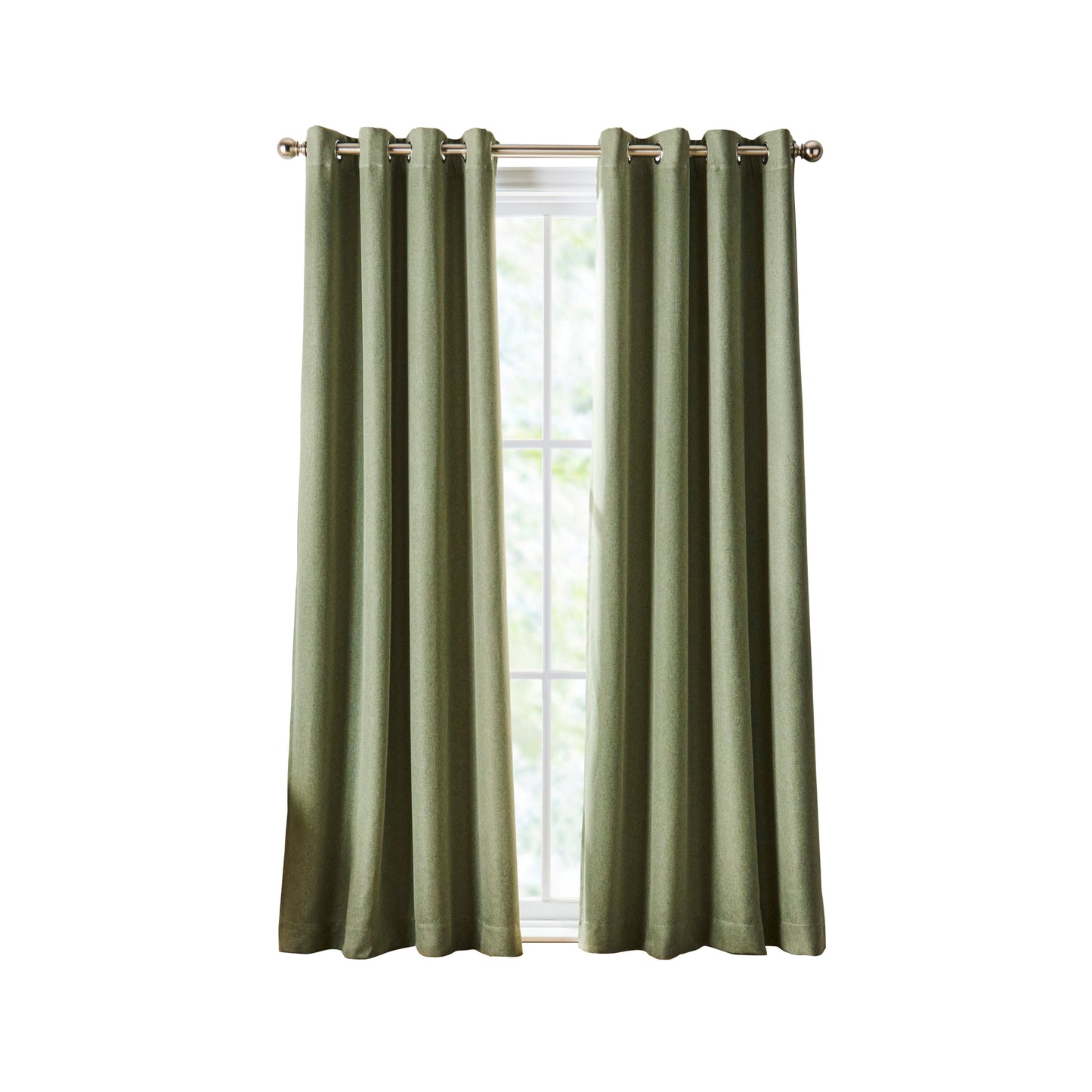 Tommy Hilfiger Kingston Grommet Lined, Set of 2 Curtain Panels