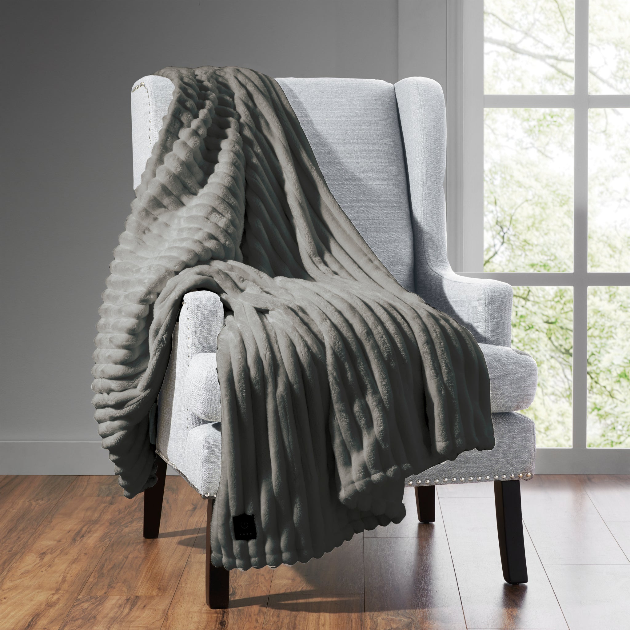 Brookstone electric best sale blanket control instructions