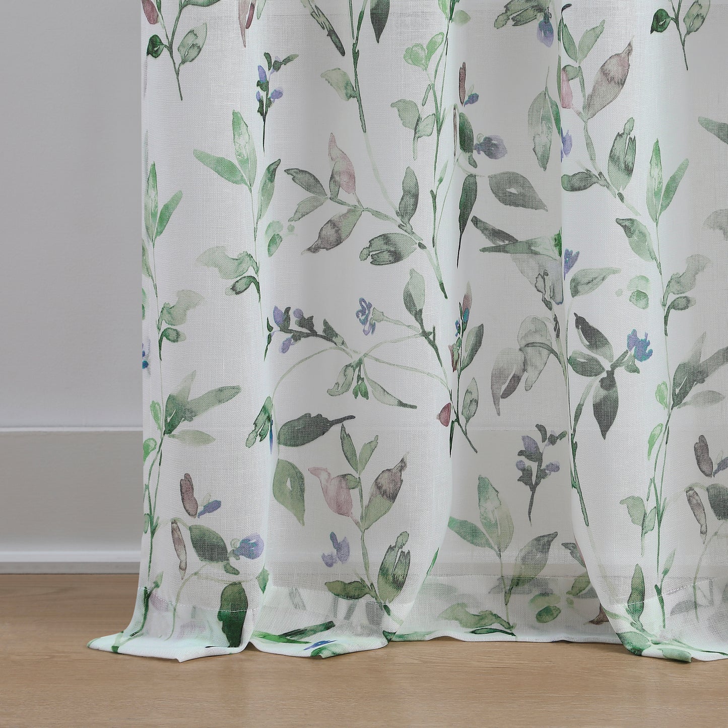 Martha Stewart Kensington Garden Print Curtain Panel Pair