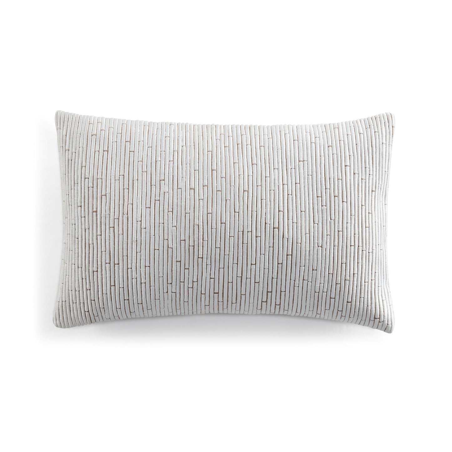 Donna Karan Embroidered Block Decorative Pillow