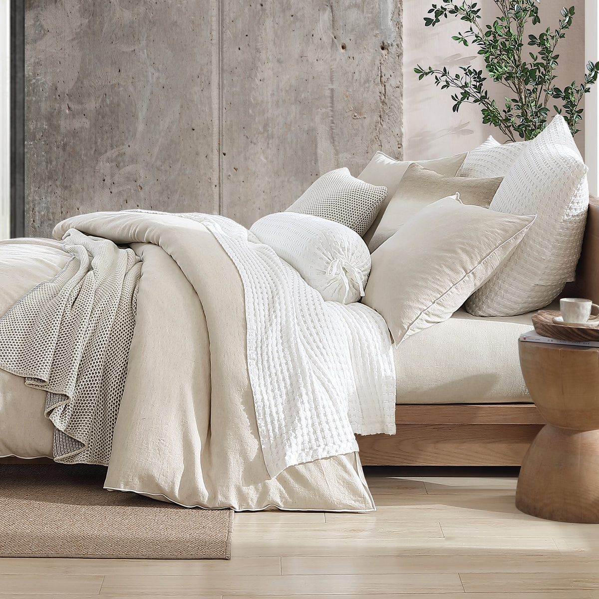 DKNY Pure Washed Linen Duvet Set – decoratd