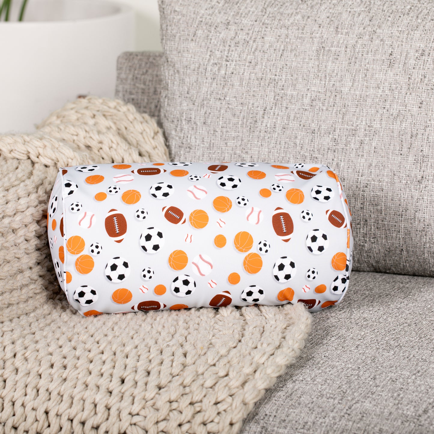 Brookstone The Original Fom Fun Printed Cushion