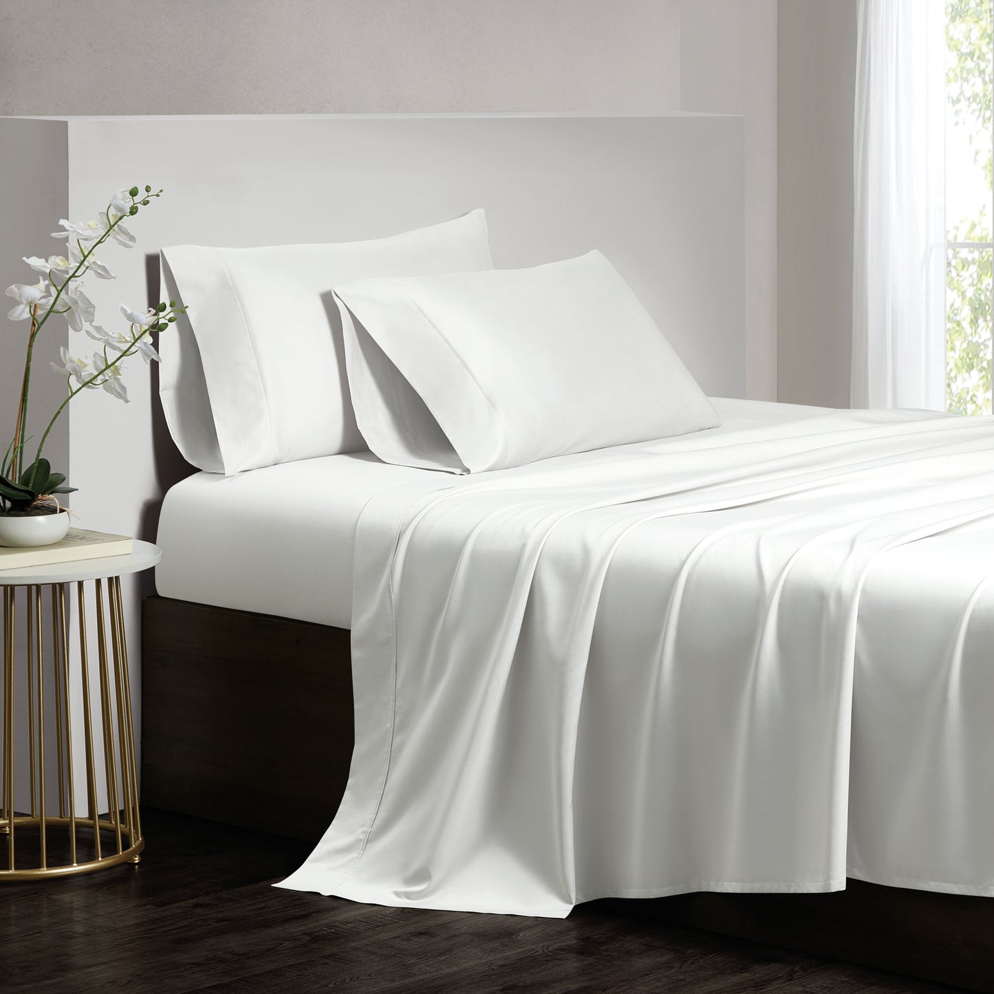 Donna Karan Home T700 Luxe Egyptian Cotton Sheet Set