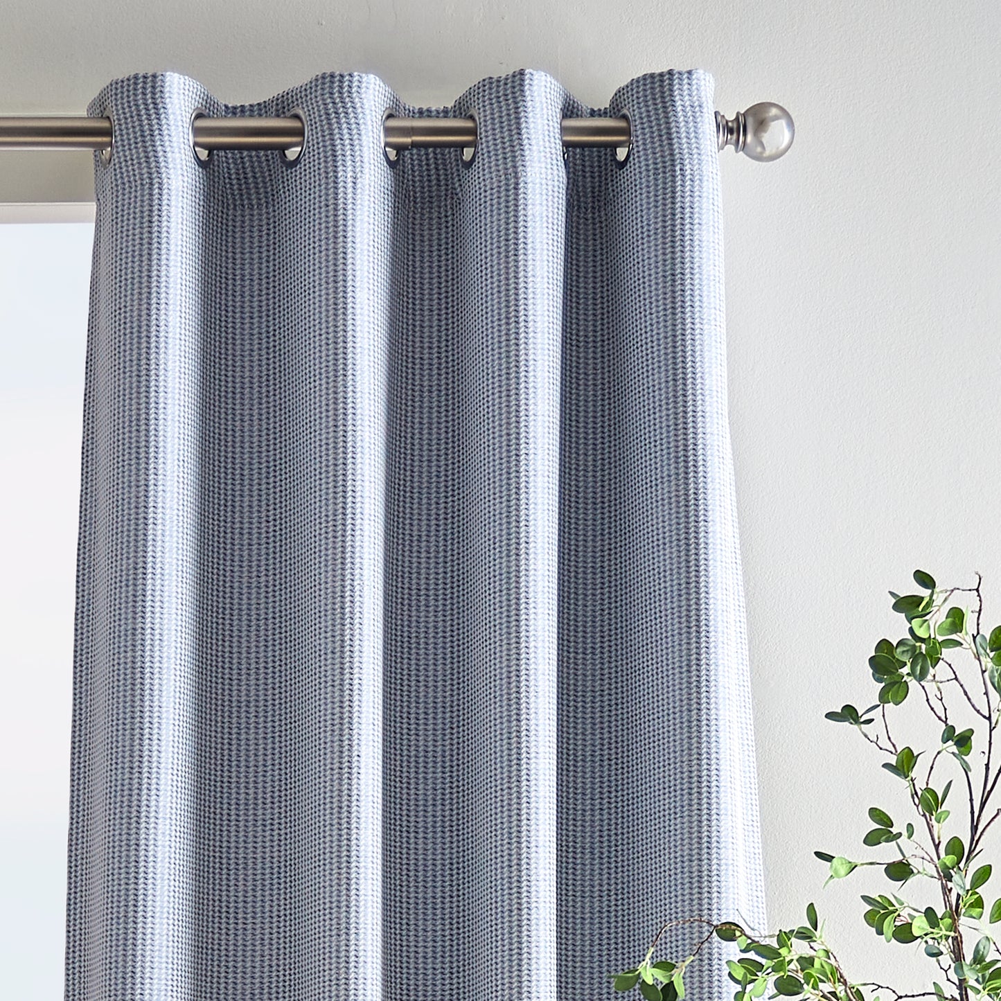 Martha Stewart Rivington Jacquard Thermal Curtain Panel Pair