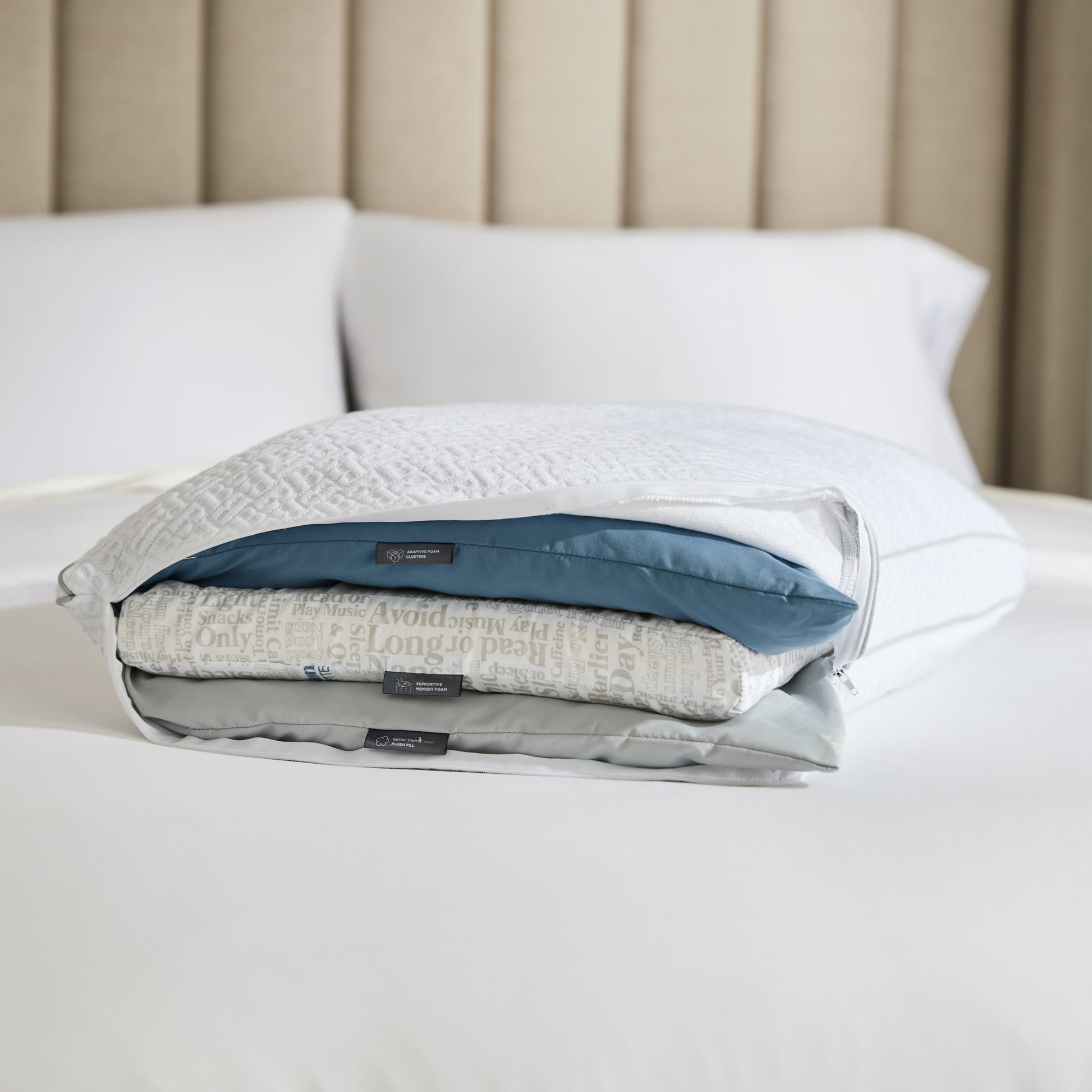Brookstone Layer Adjust Pillow – decoratd