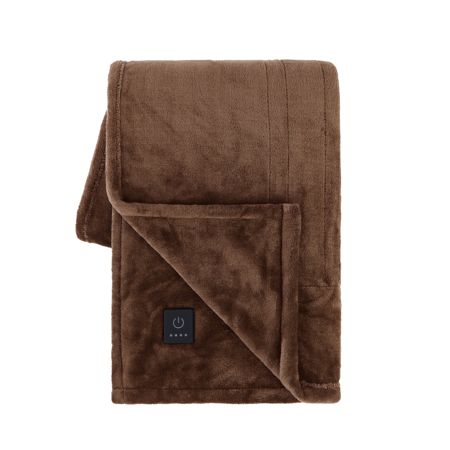 Brookstone Cozy Heated Plush Throw