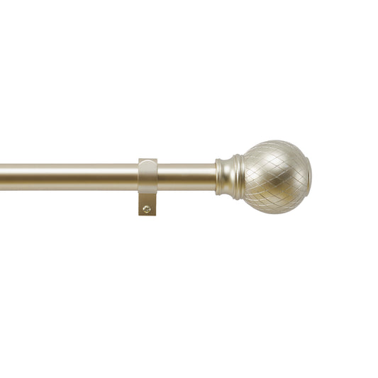 DKNY Griffin Curtain Rod Set