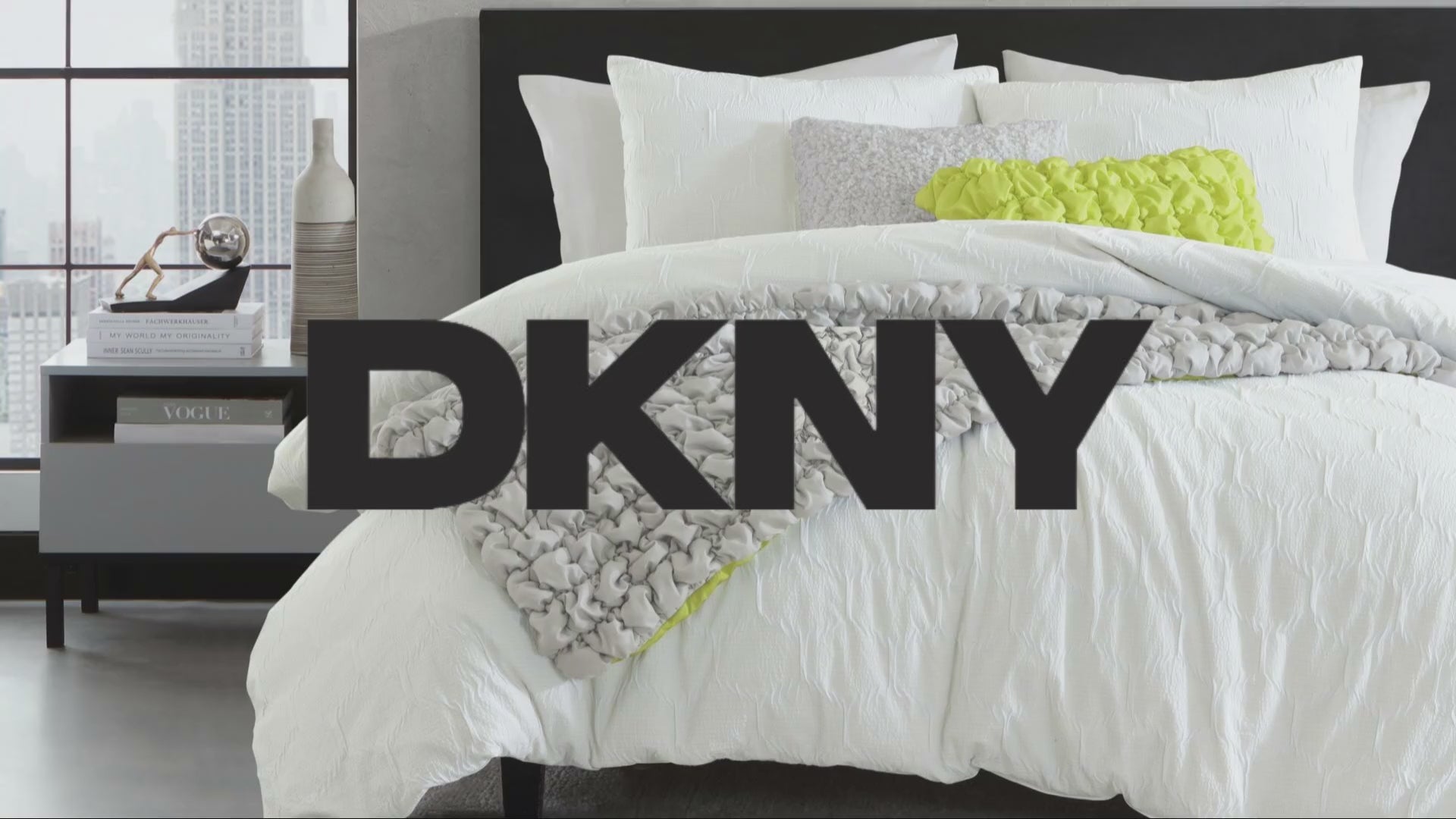 Dkny bed throw sale