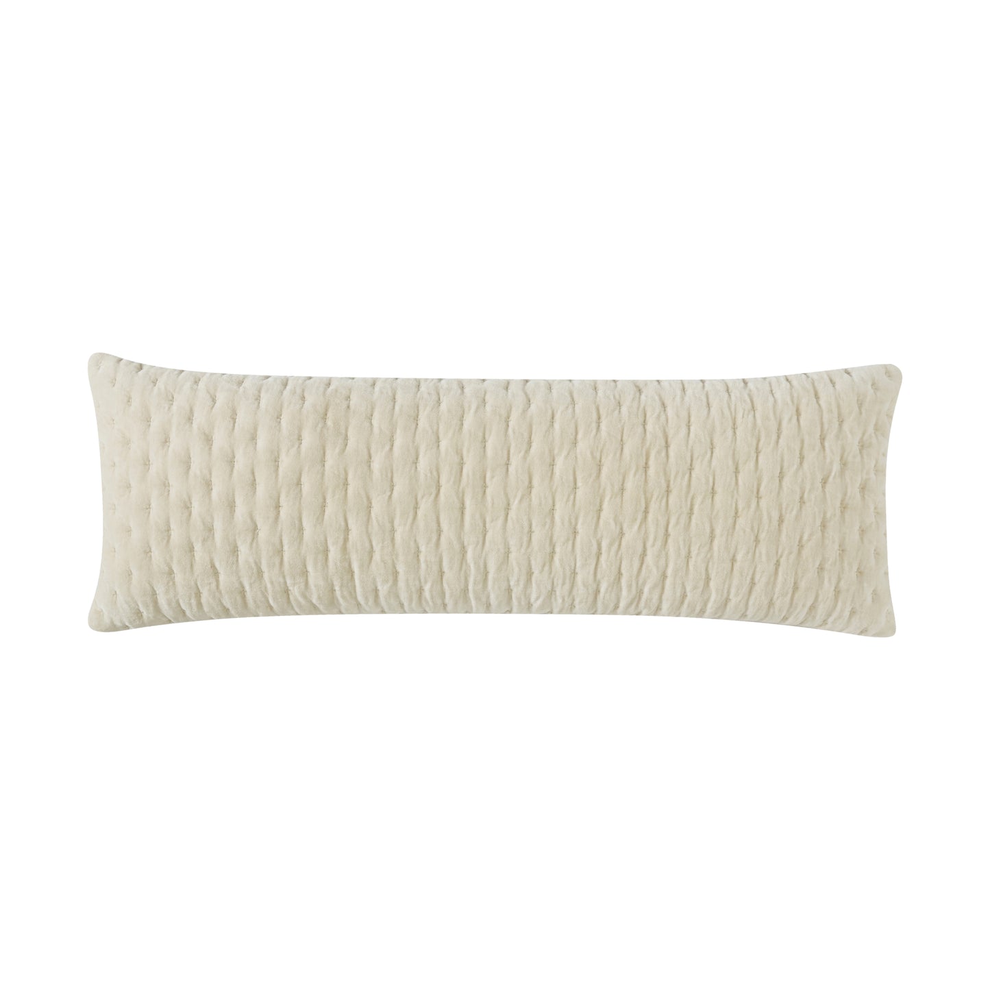 DKNY PURE Velvet Quilt Bolster - Decorative Pillow