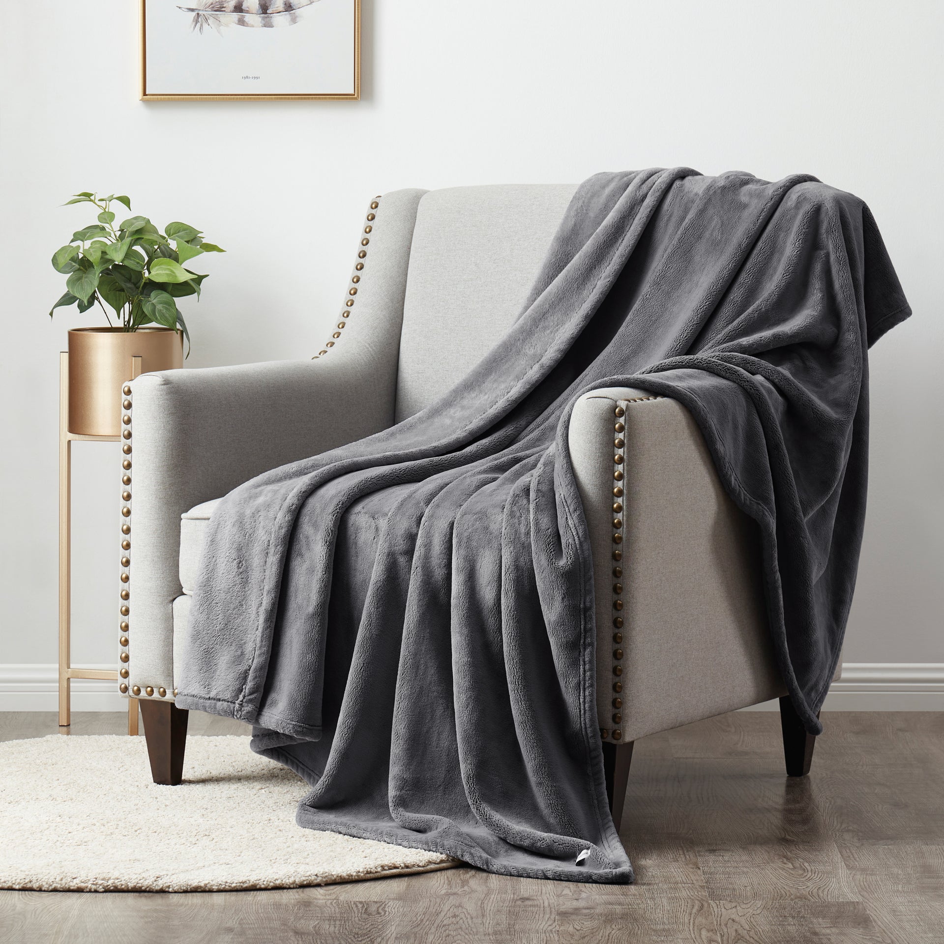 Brookstone Nap Plush Throw – decoratd