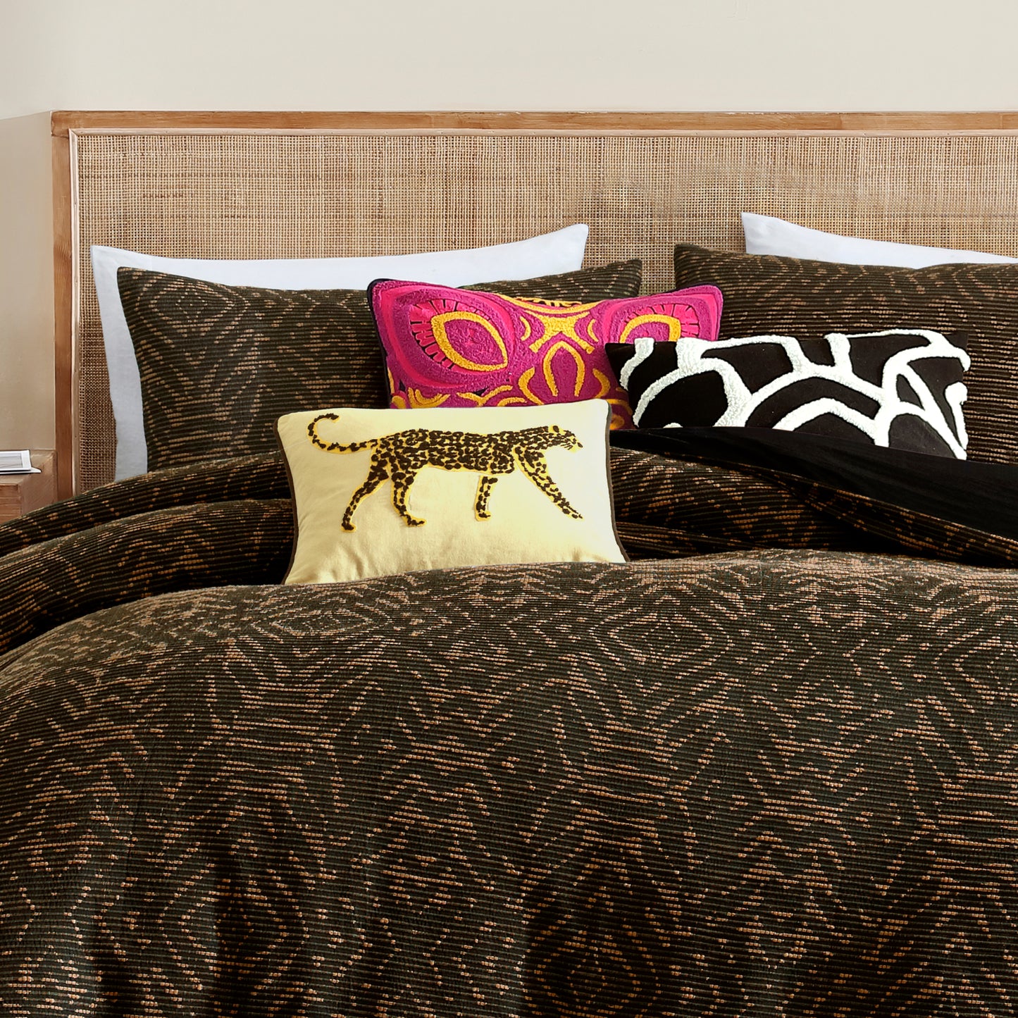 Rochelle Porter Jaguar Decorative Pillow