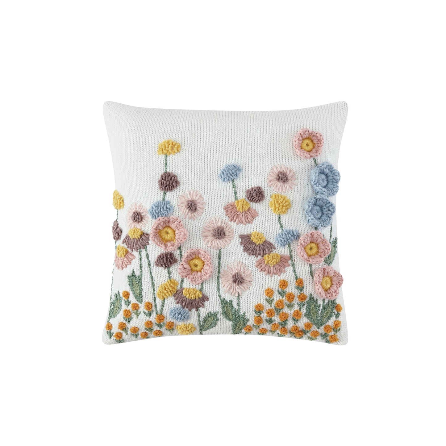 Peri Home 3D Petals 18in x 18in Decorative Pillow