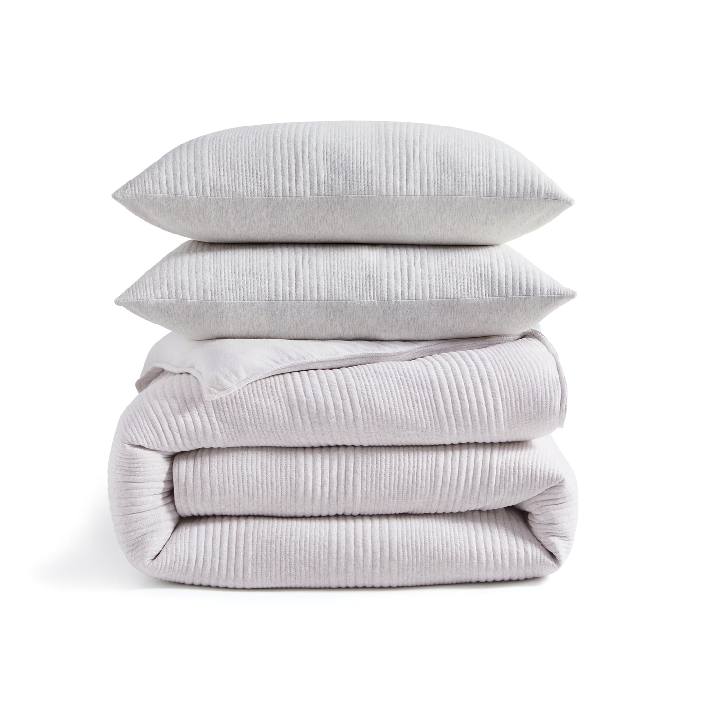 DKNY Pure Ribbed Jersey Comforter Set