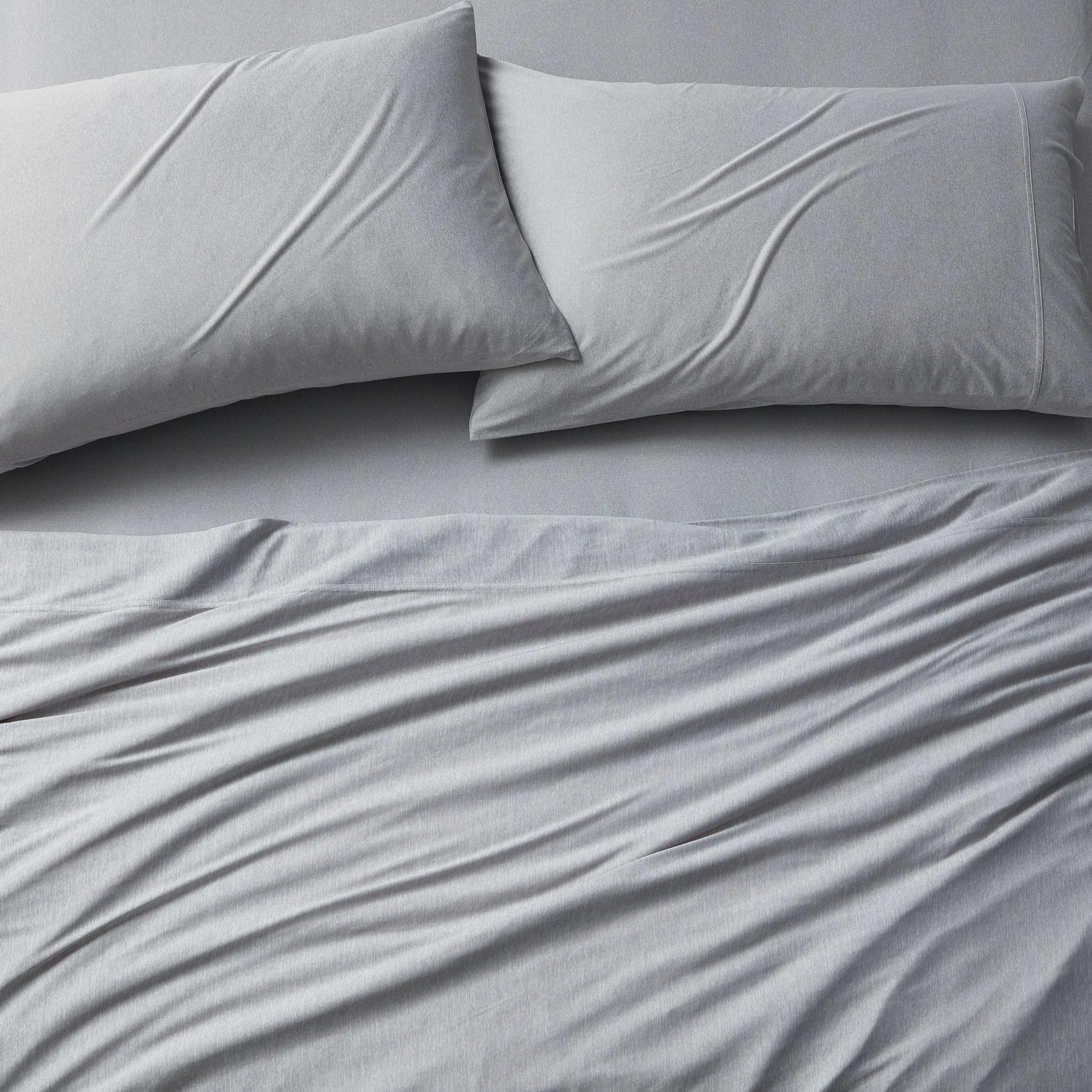 Brookstone Knit Sheet Set With Wicking Technology