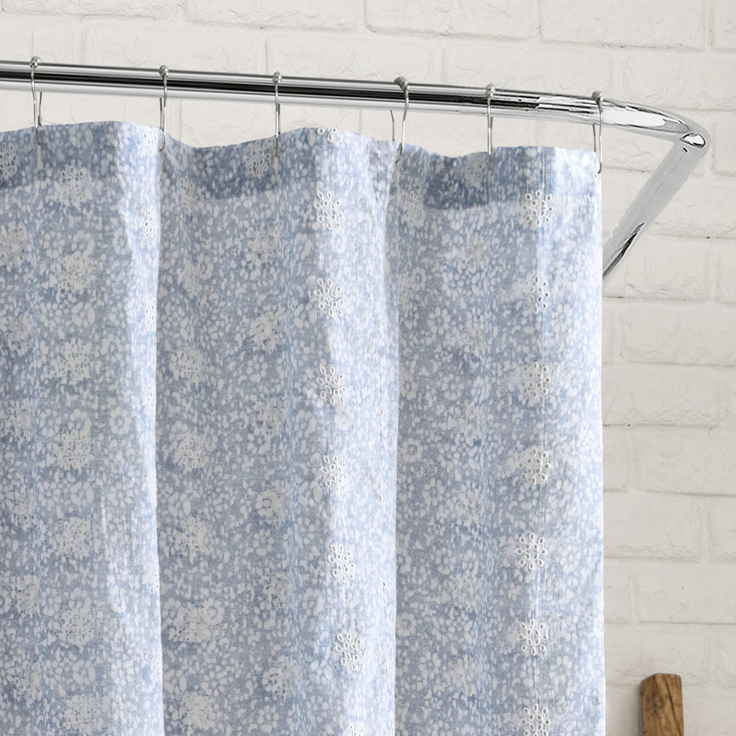 Peri Home Ikat Eyelet Shower Curtain