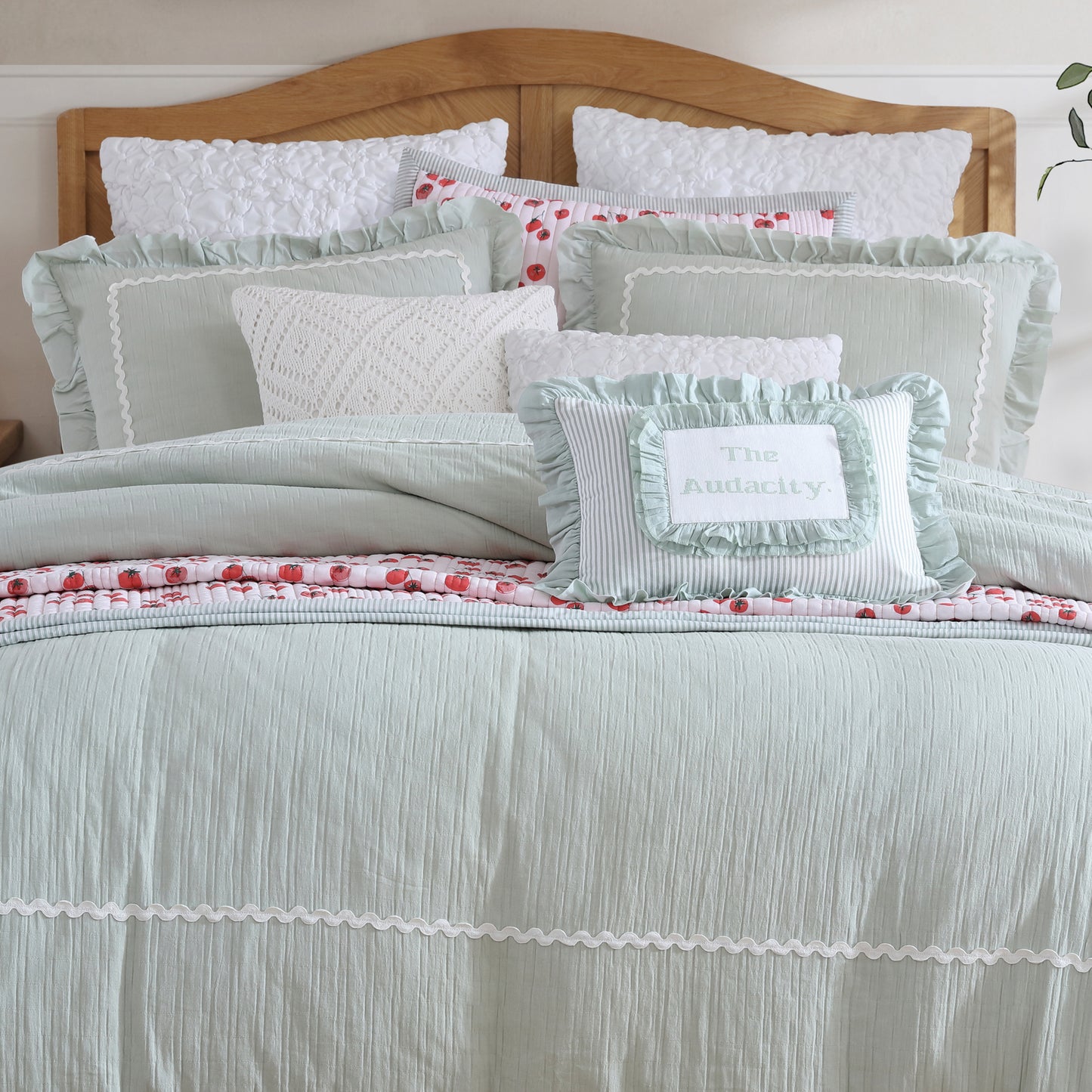 Peri Home Rene Ruffle Duvet Set