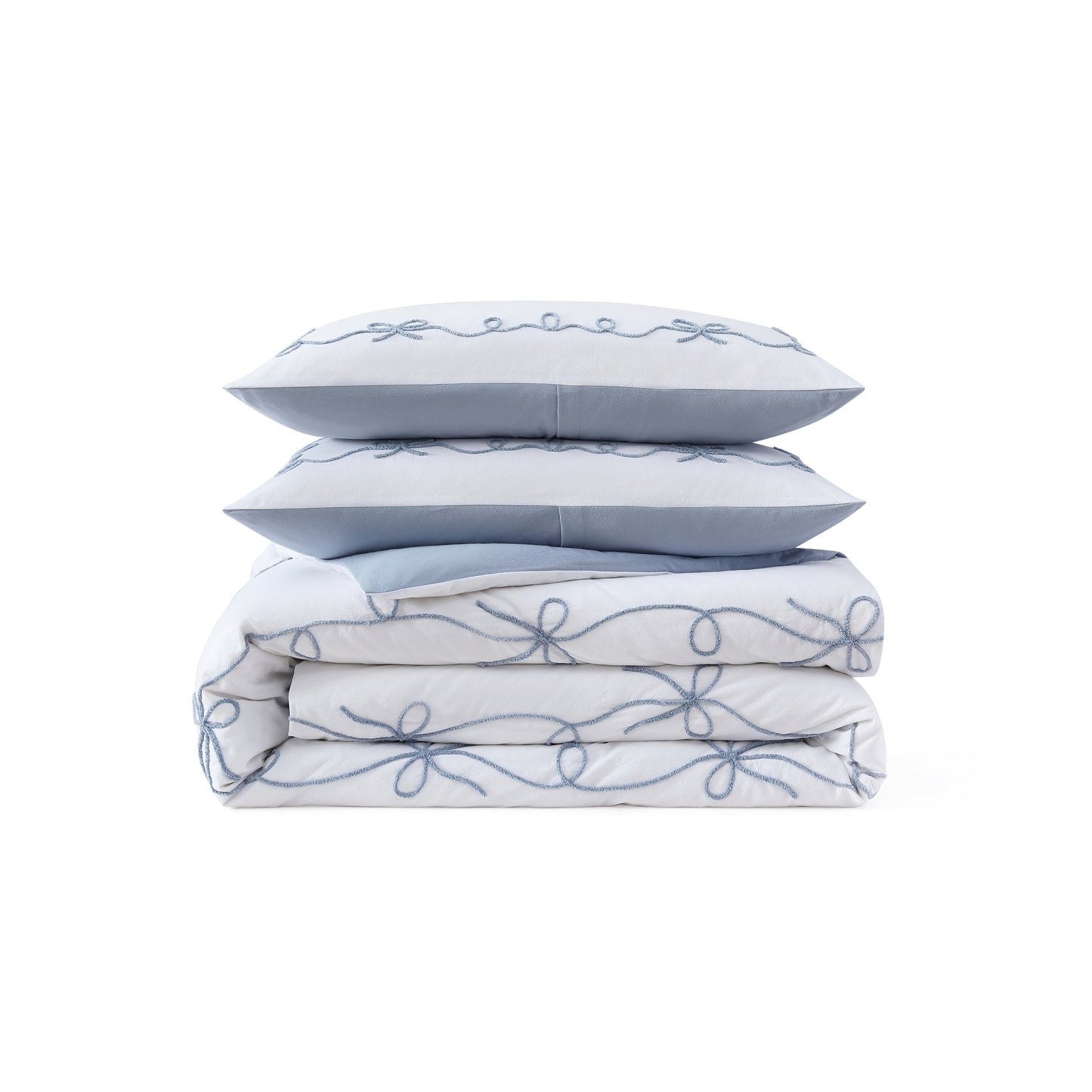 Peri Home Sasha Bows Duvet Set