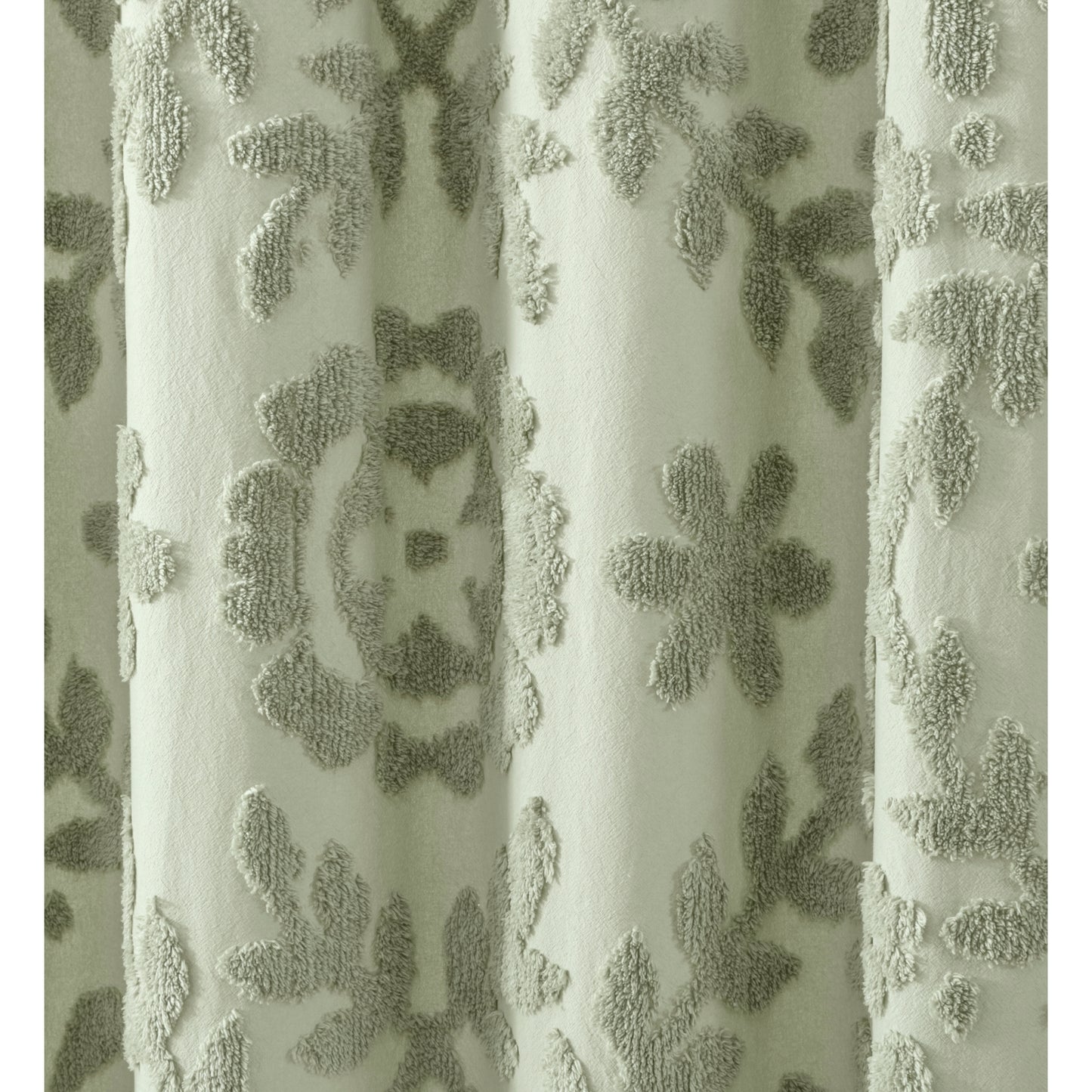 Peri Home Chenille Laurel Shower Curtain