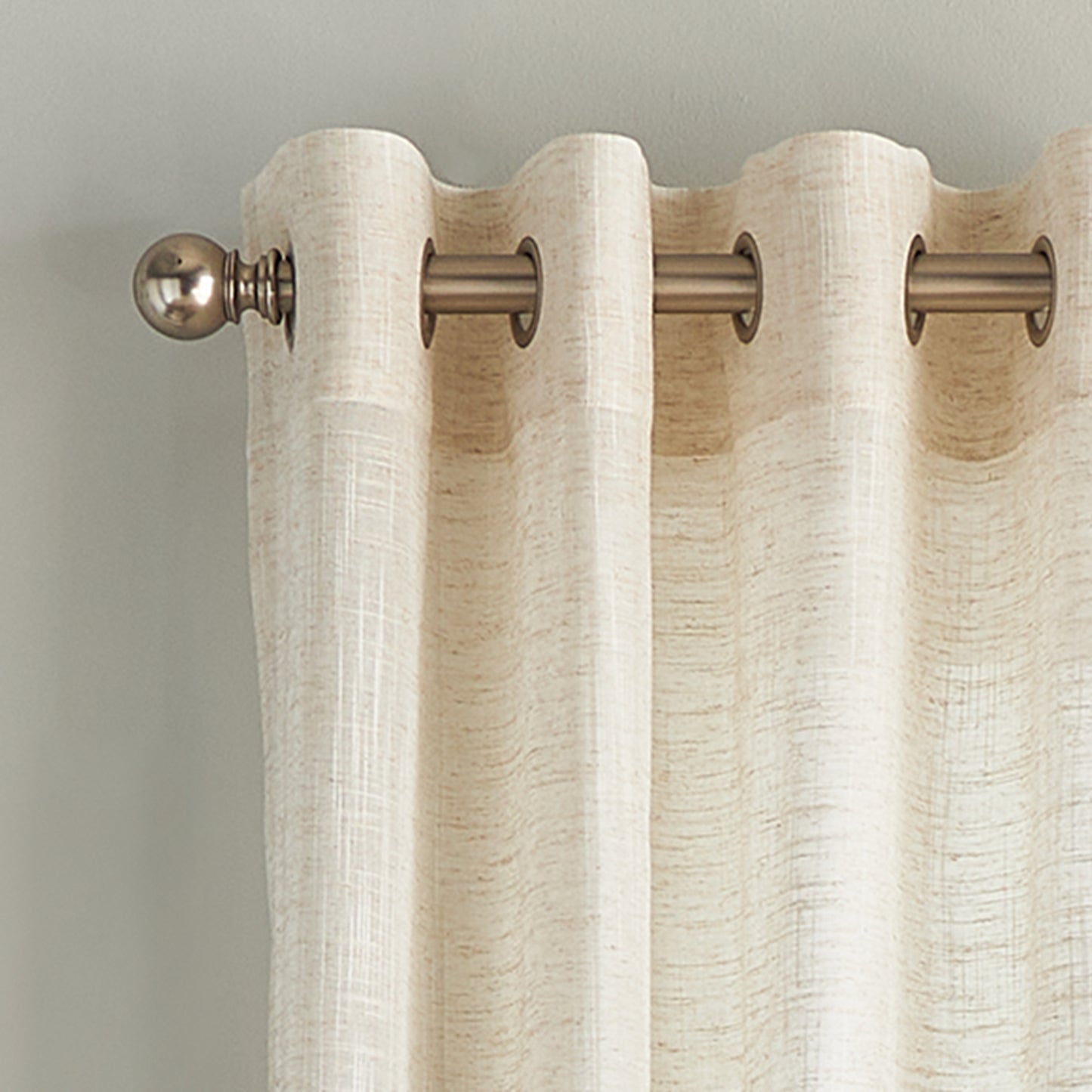 DKNY Classic Linen Grommet Curtains