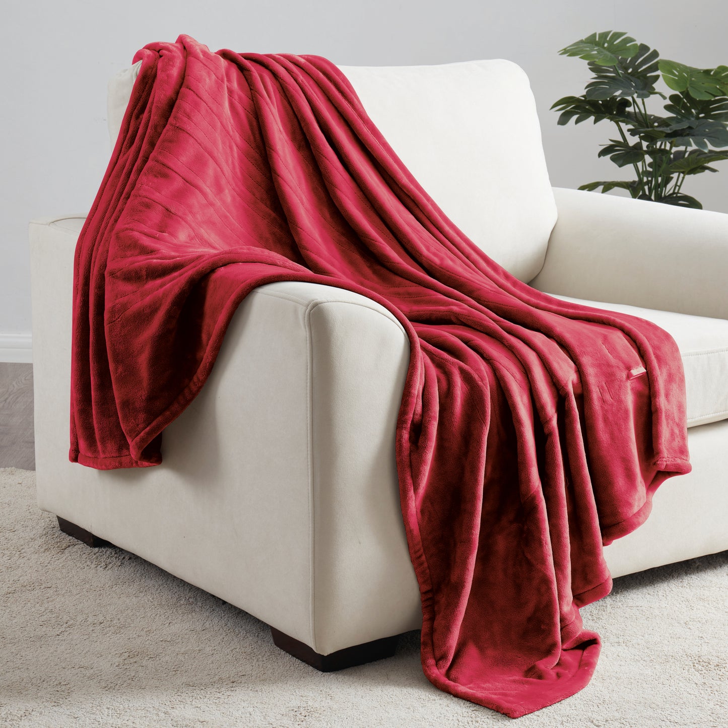 Brookstone Oversized Heated Throw