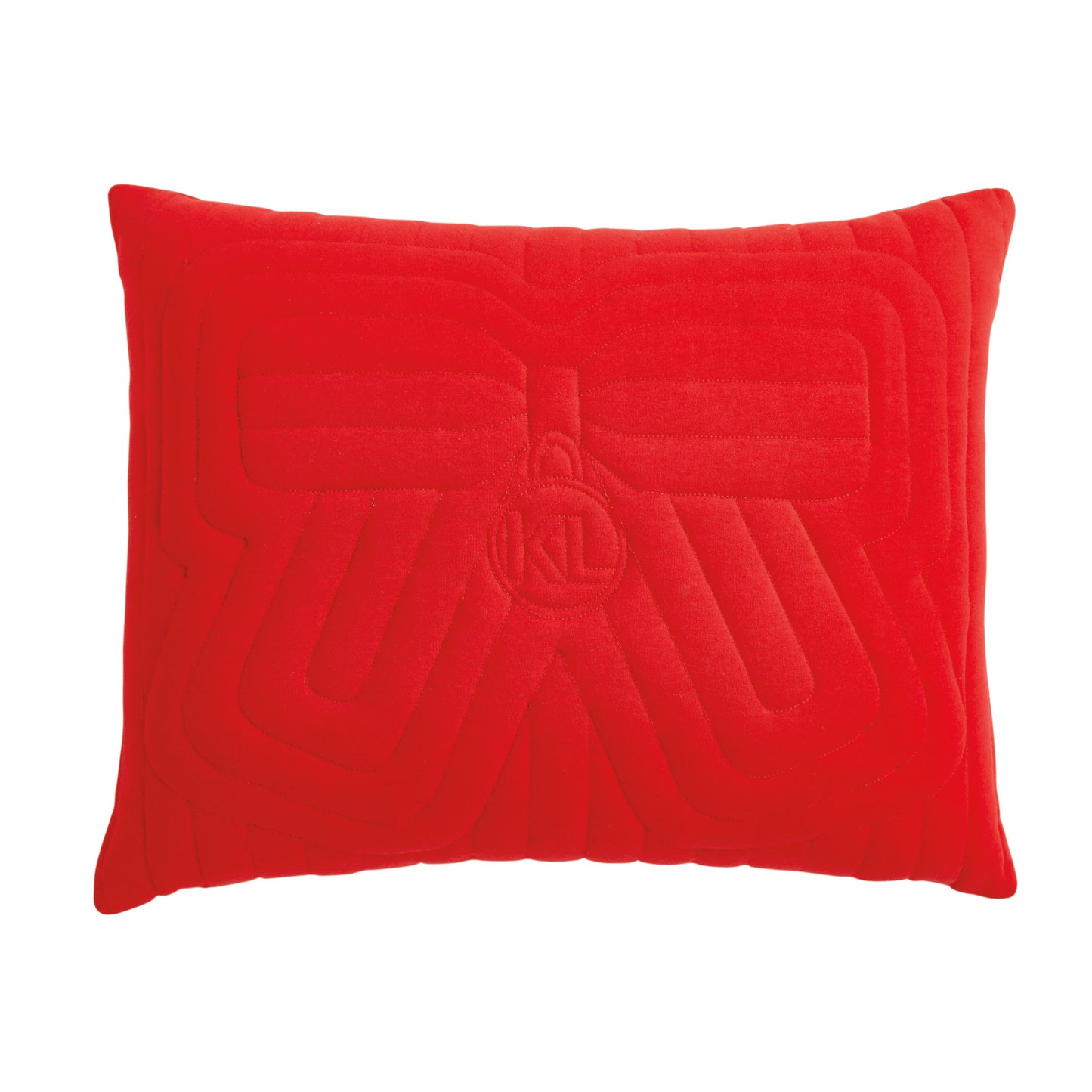 Karl Lagerfeld Paris Quilted Bow Decorative Pillow
