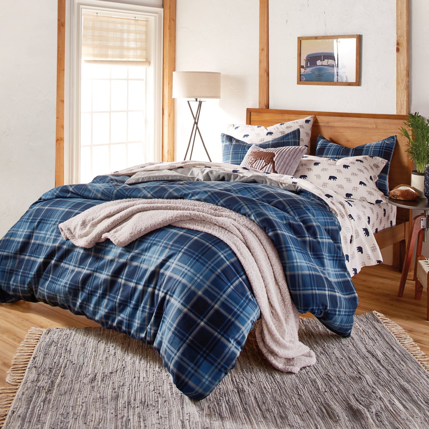 G.H. Bass Heartland Plaid Comforter Set