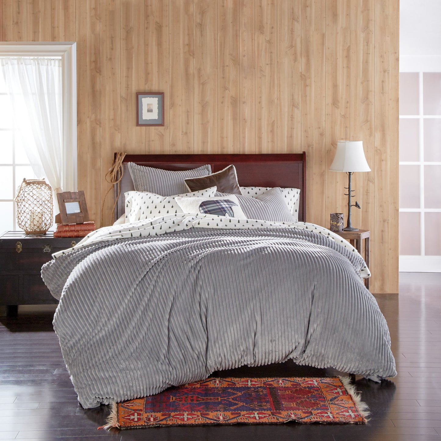 G.H. Bass Cozy Corduroy Comforter Set