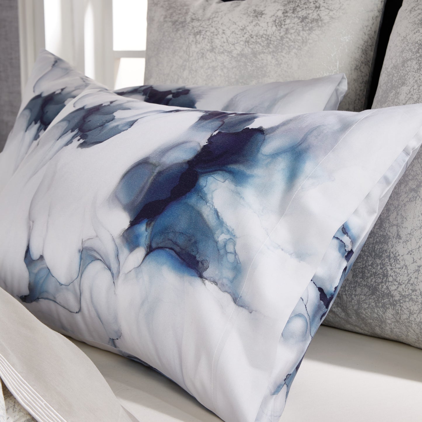 Michael Aram Blue Mist Duvet Bedding Collection