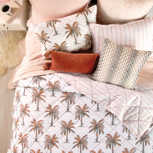 Peri Home Palm Tree Quilt Collection