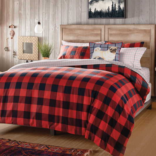 G.H. Bass & Co. Buffalo Check Bedding Comforter Set