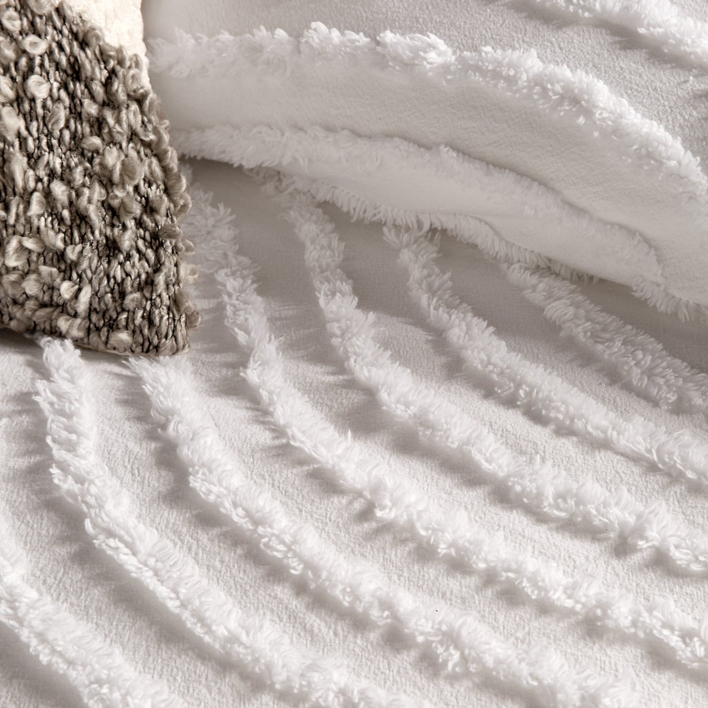 Murmur Chenille Wave Comforter Bedding Collection