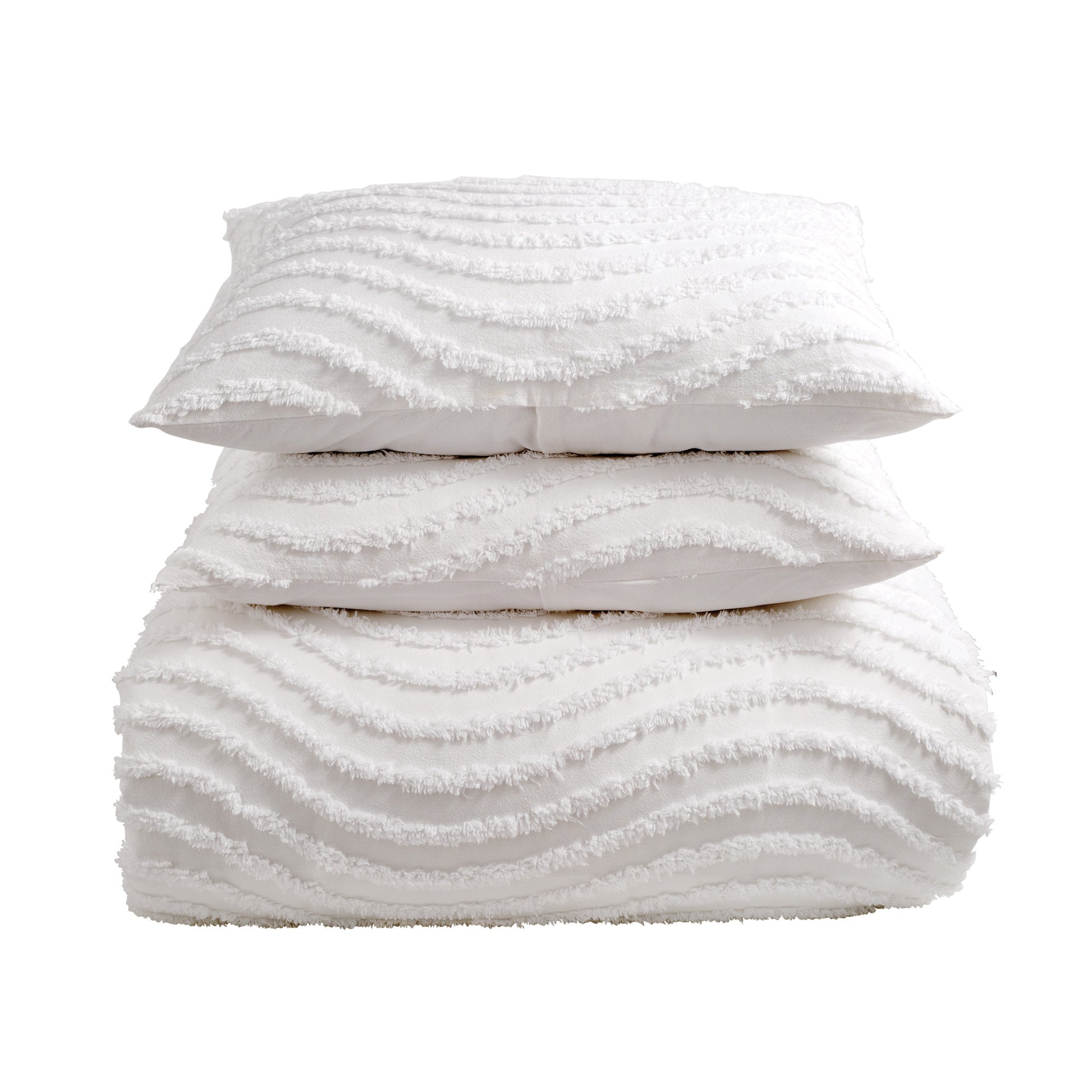 Murmur Chenille Wave Comforter Bedding Collection