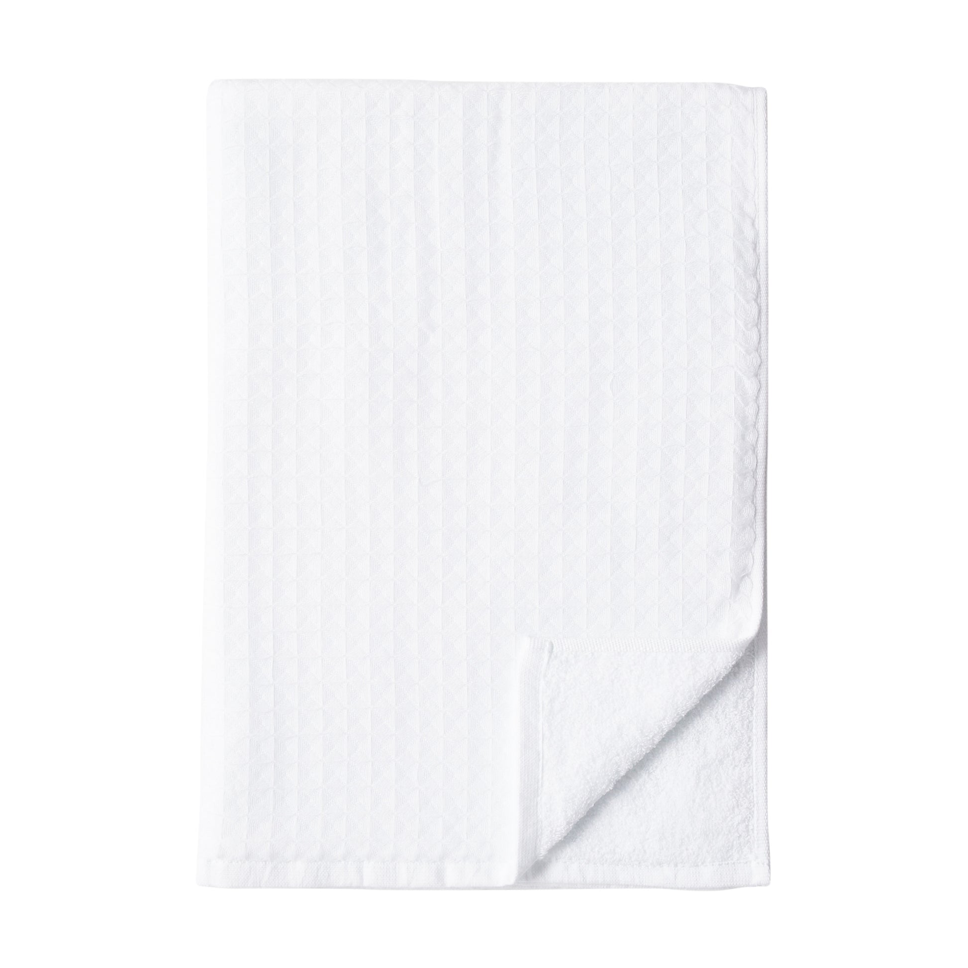 Uchino Waffle Twist Towel White