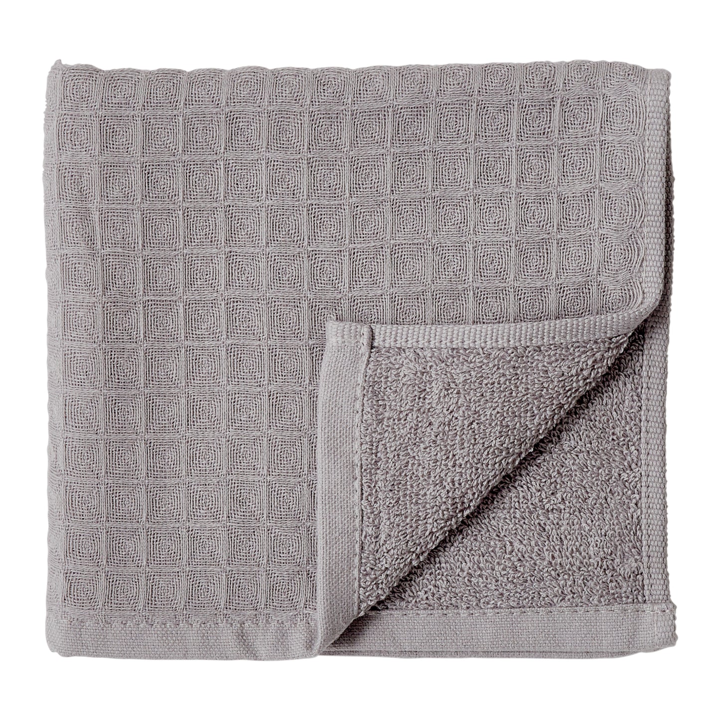 Uchino Waffle Twist Towel Grey