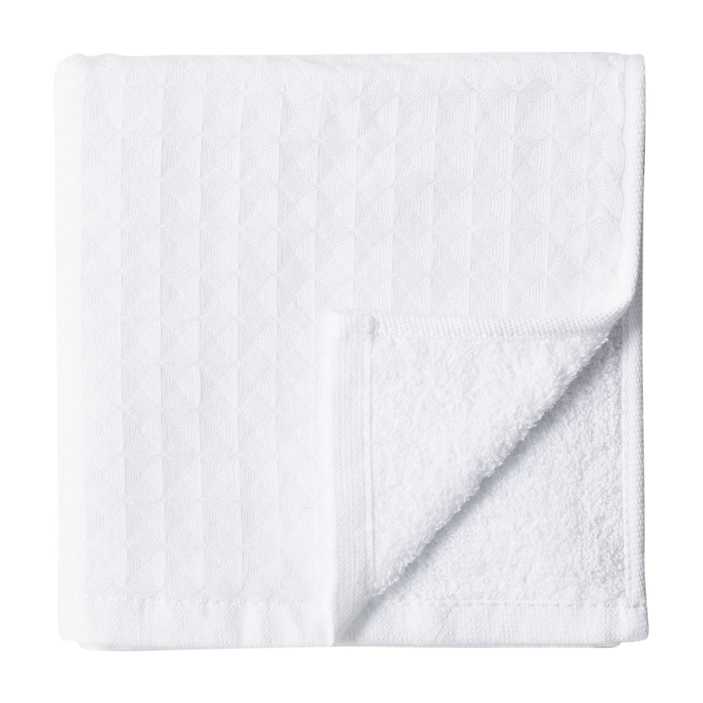 Uchino Waffle Twist Towel White