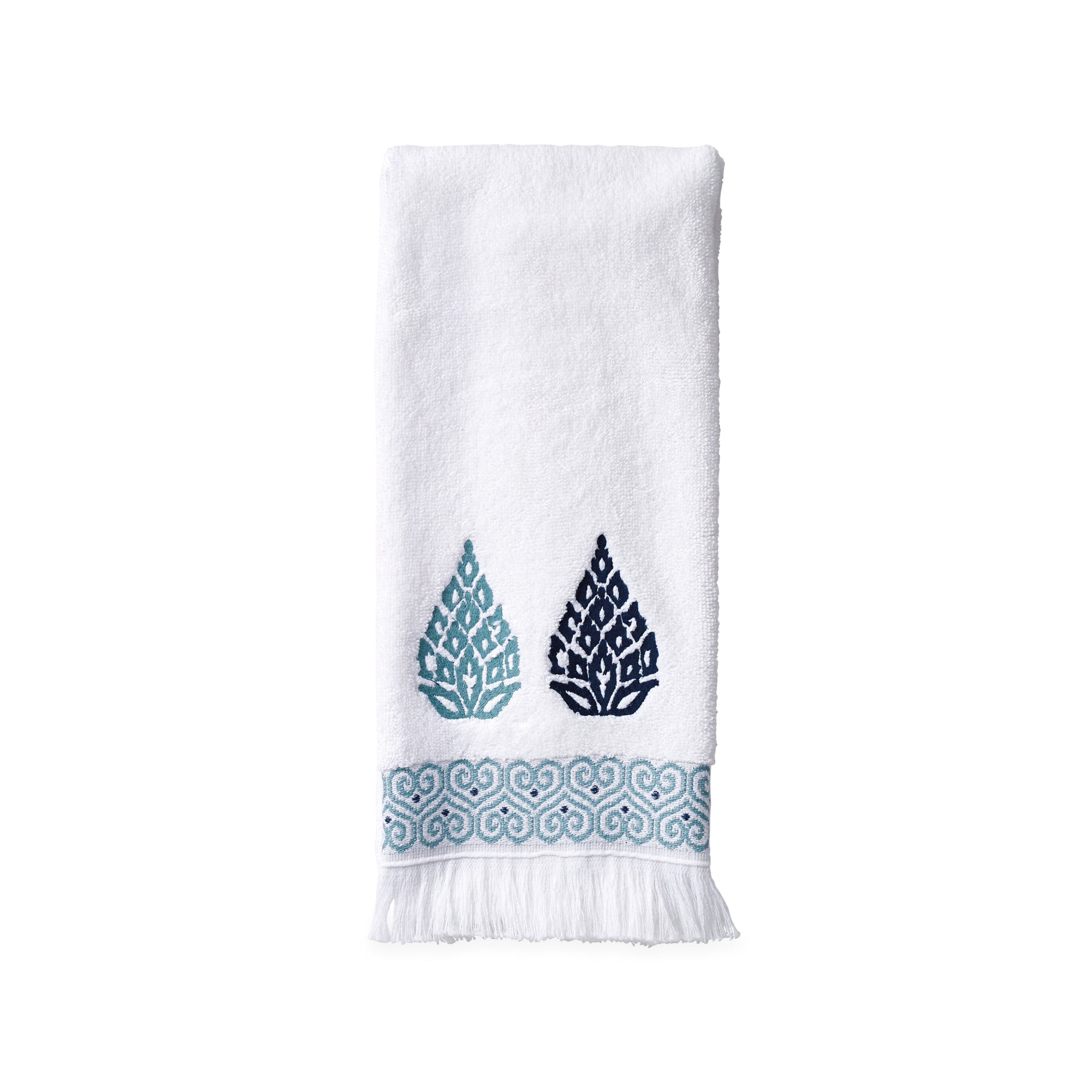 Peri Home Capri Medallion Towels decoratd