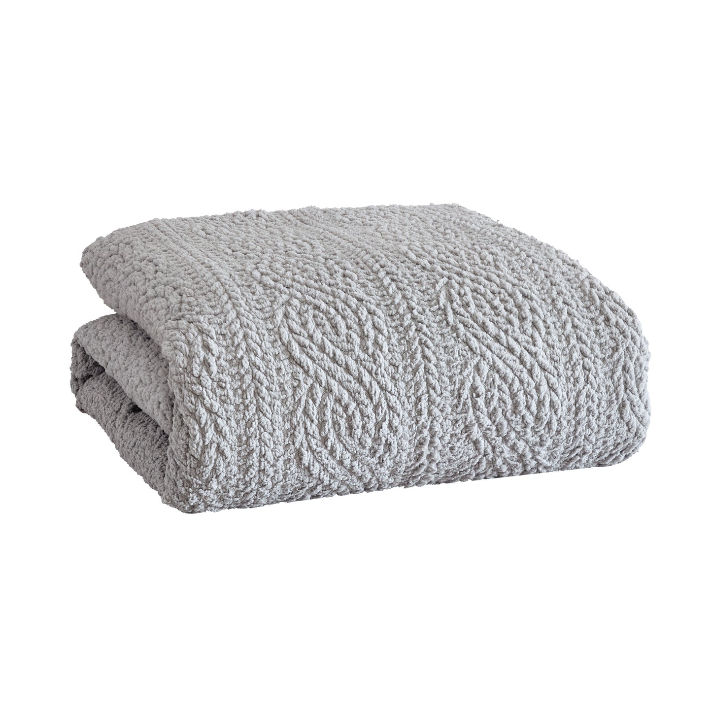 G.H. Bass & Co. Cable Knit Pinsonic Sherpa Comforter Set