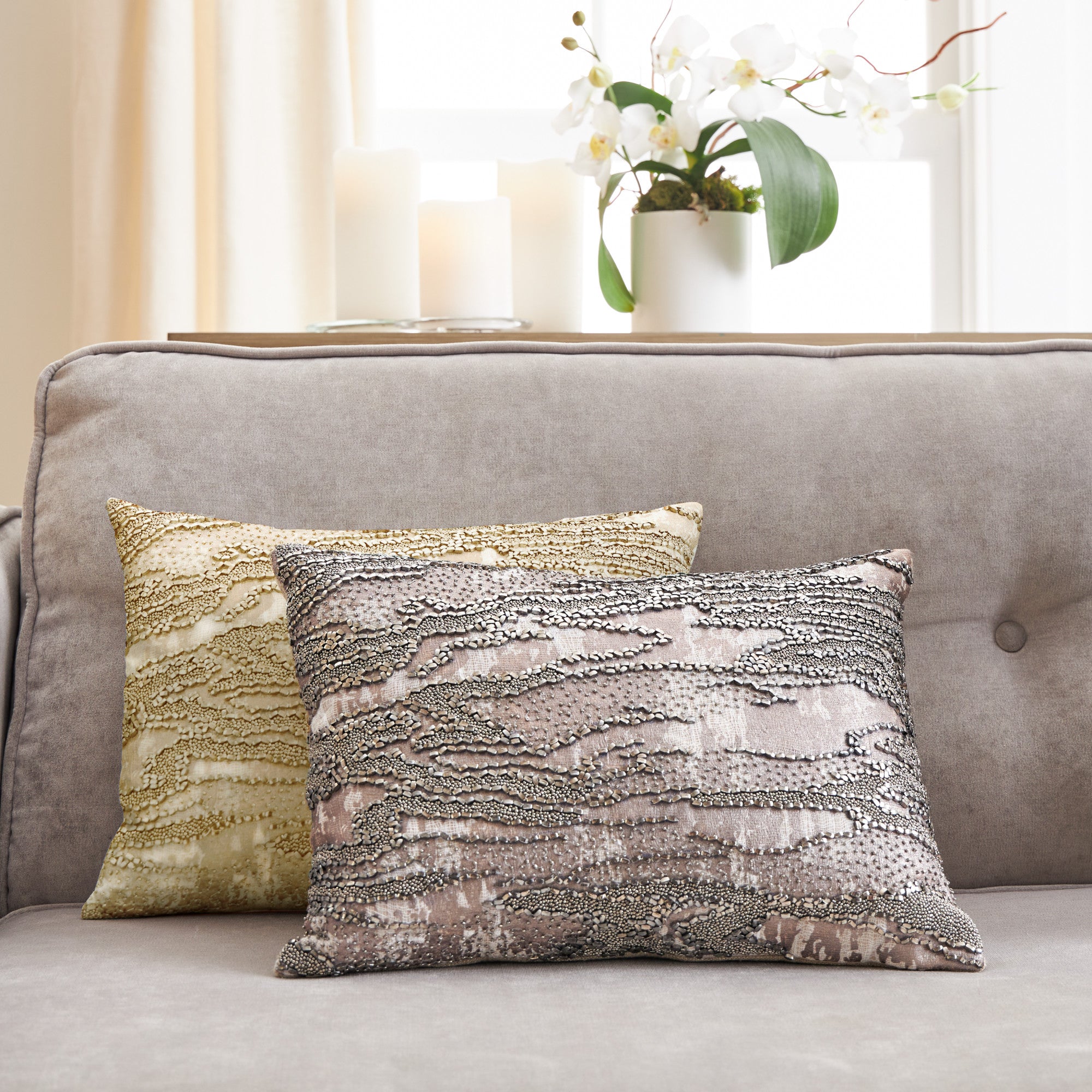 Beaded clearance decorative pillows