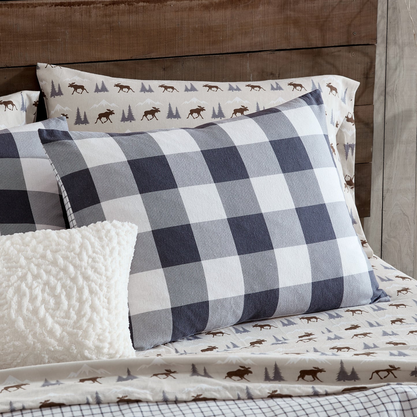 G.H. Bass & Co. Buffalo Check Duvet Set