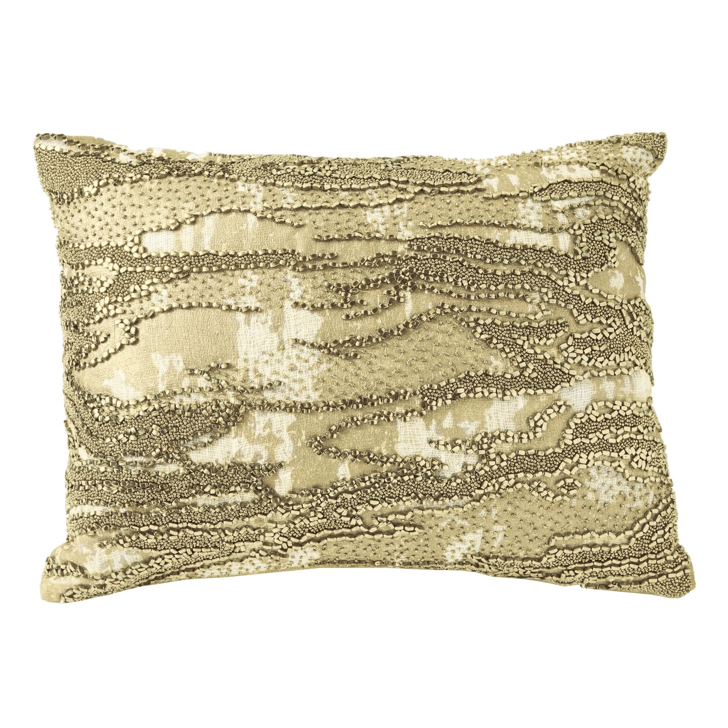 Michael Aram Moire Beaded Dec Pillow