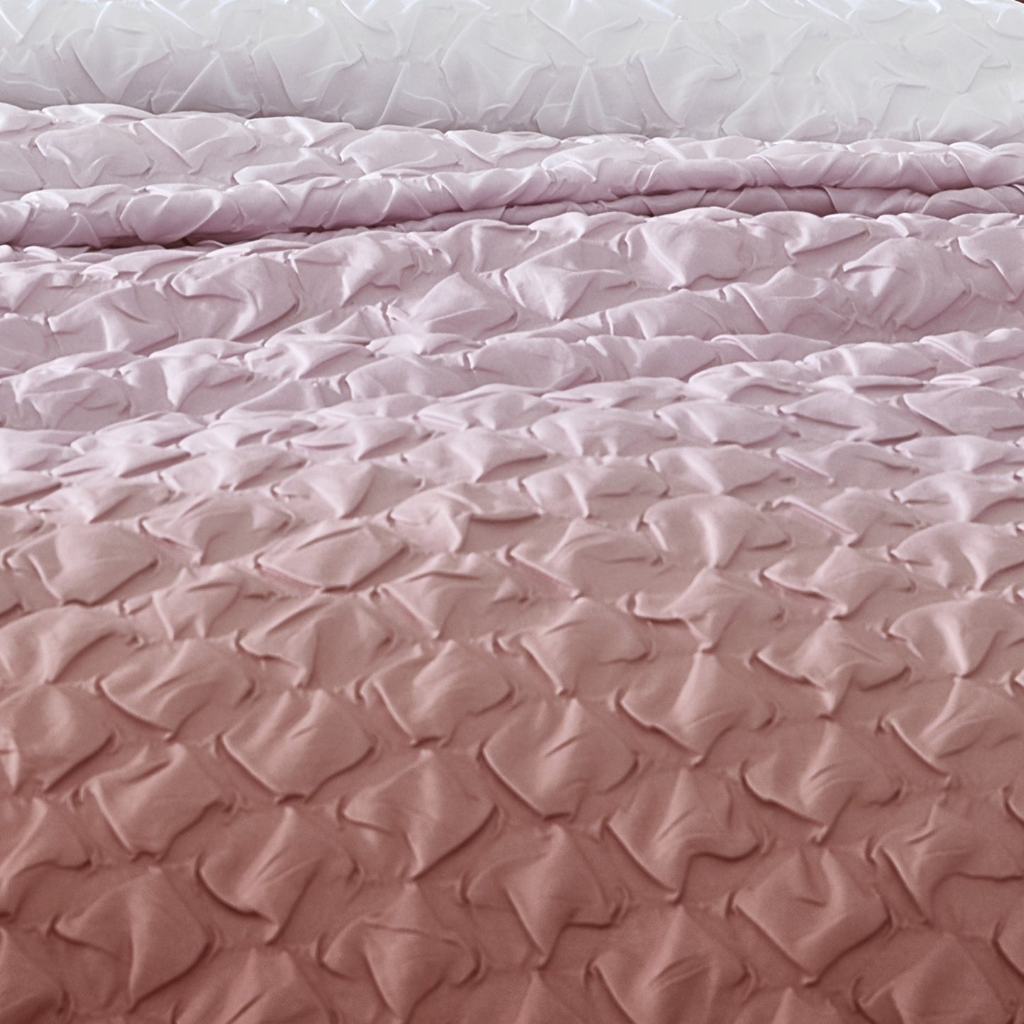 Microsculpt Ombre Honeycomb Comforter Set